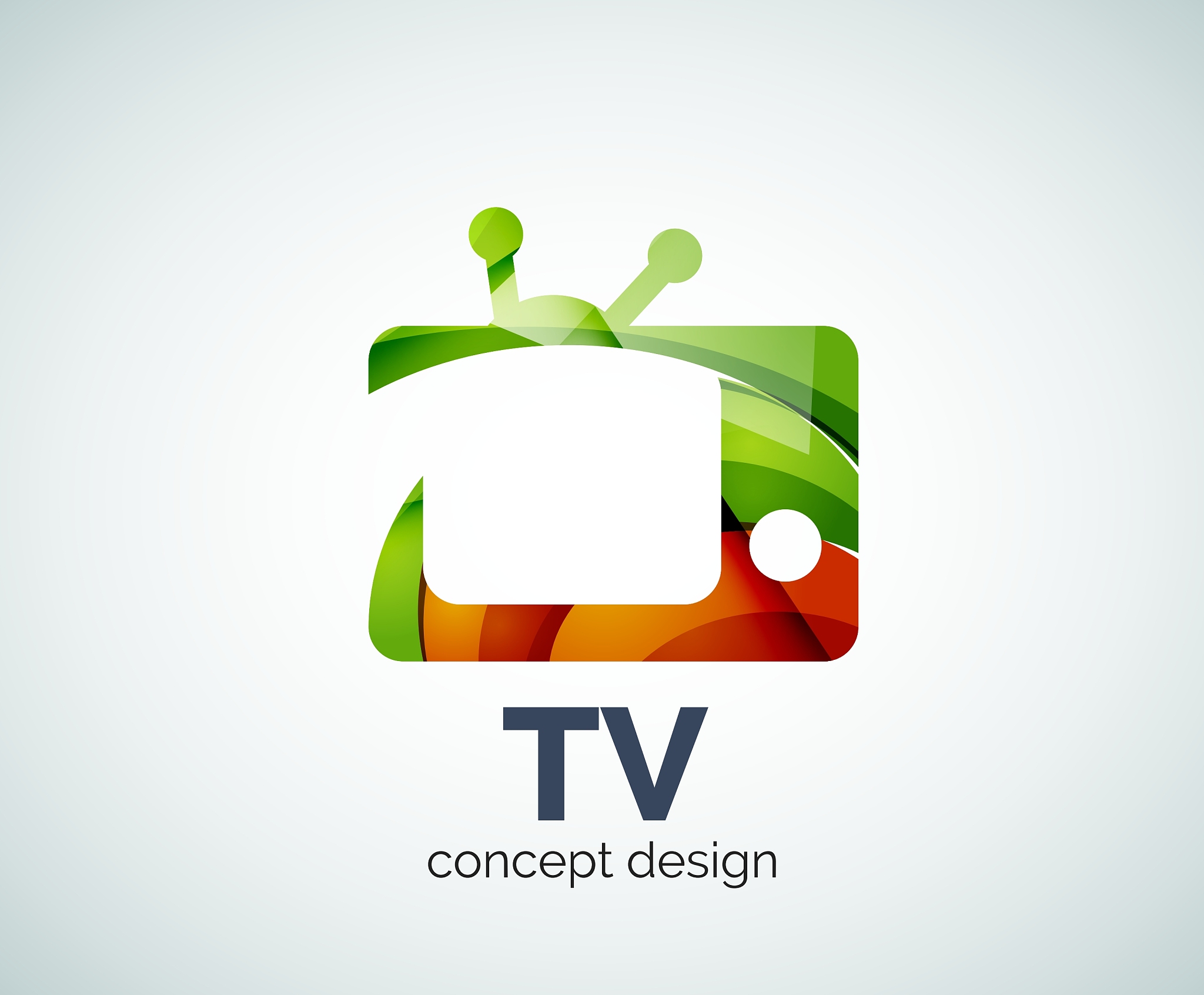 tv logo template