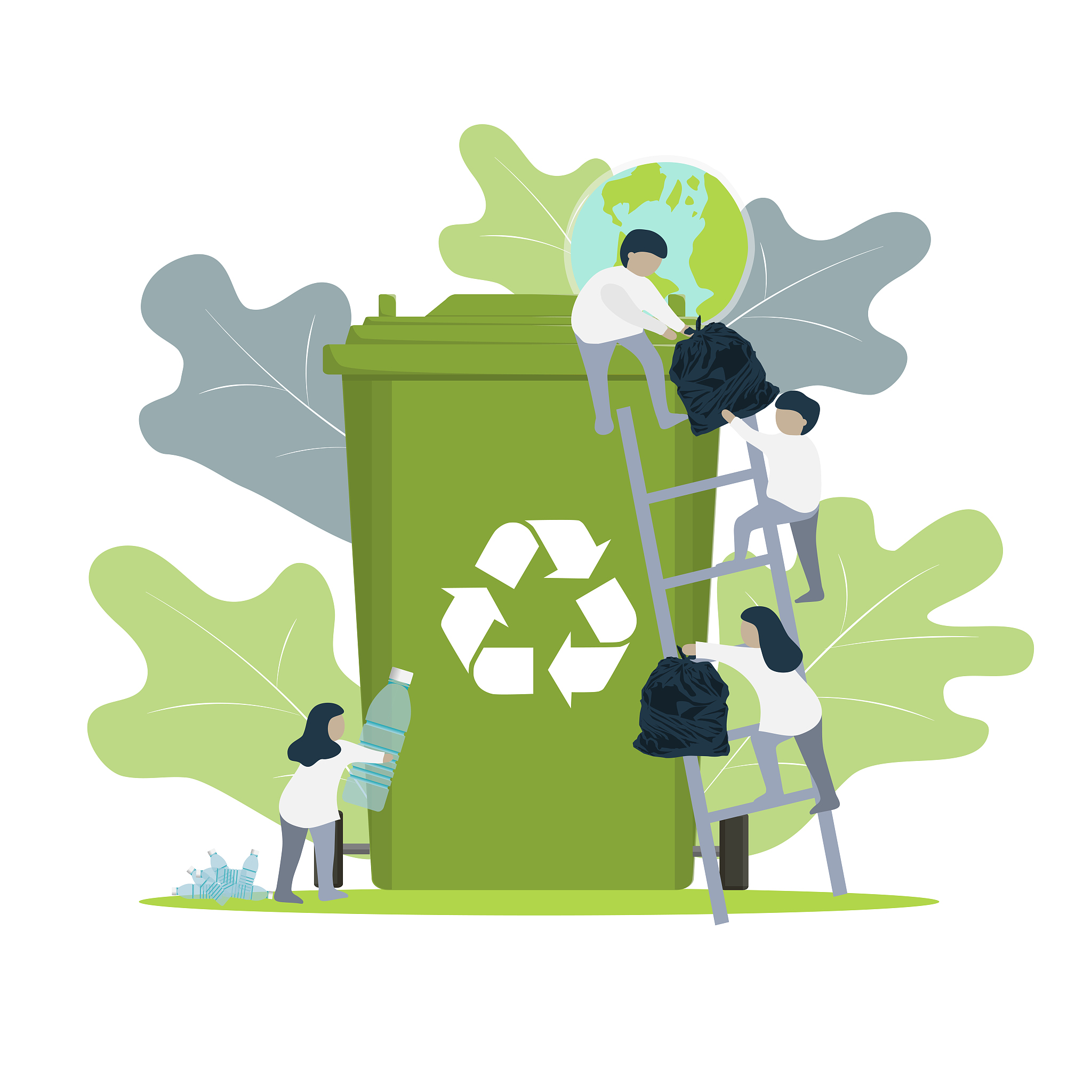 垃圾资源化再利用的好处：节约资源、保护环境、创造就业