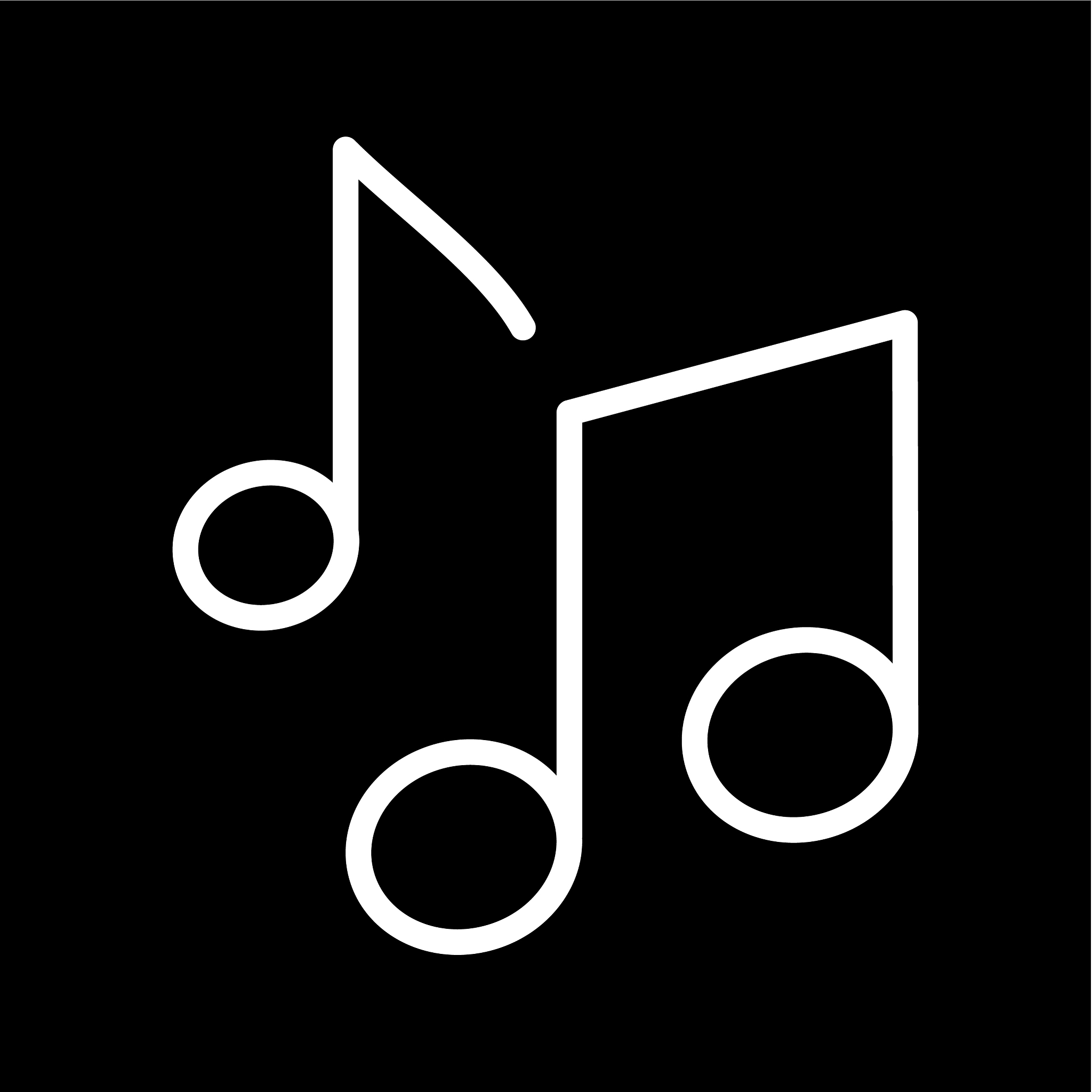 music notes icon