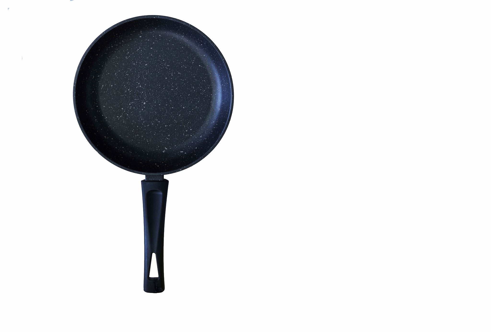 non-stick frying pan, on a white background. type of superc. spa