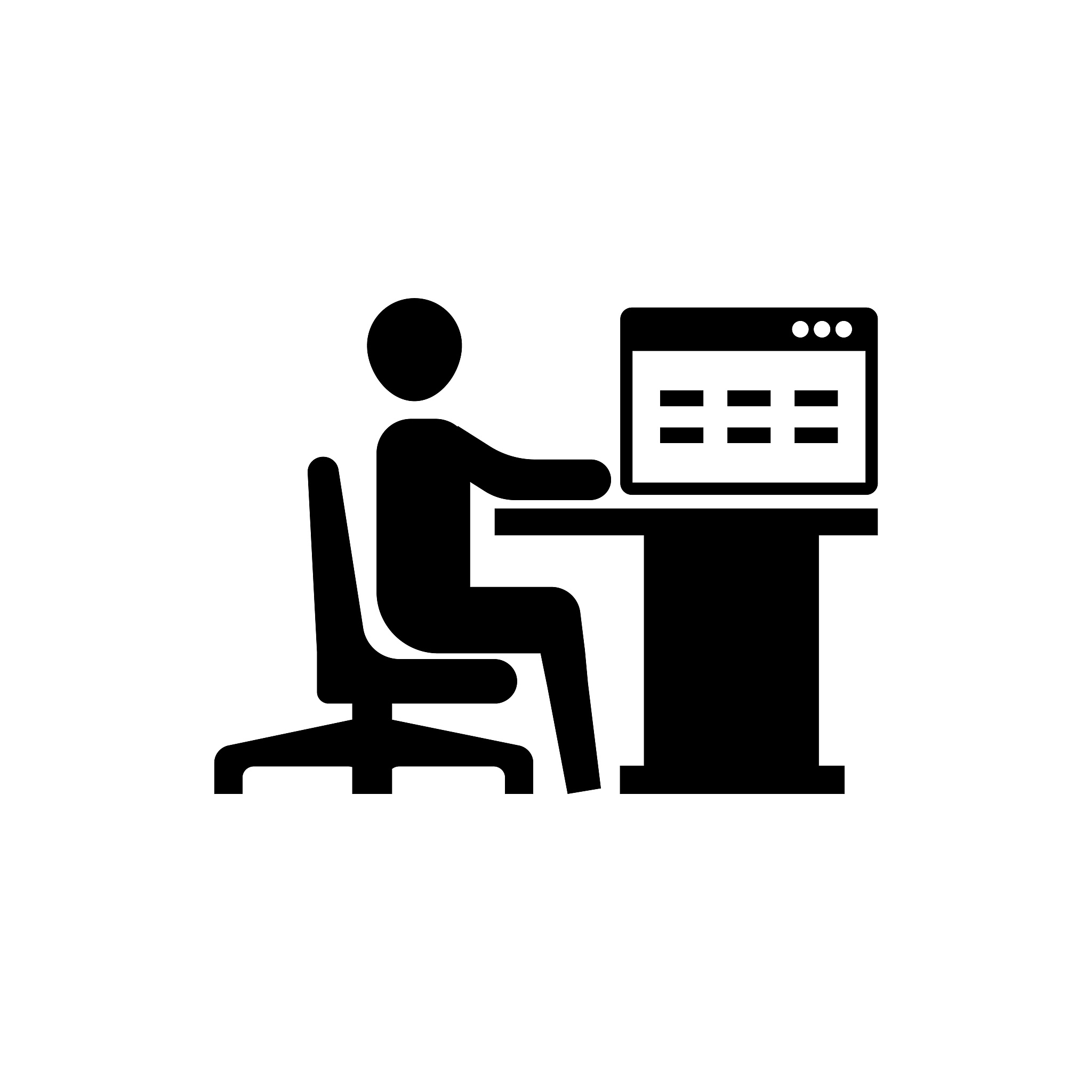 web website icon (vector illustration)