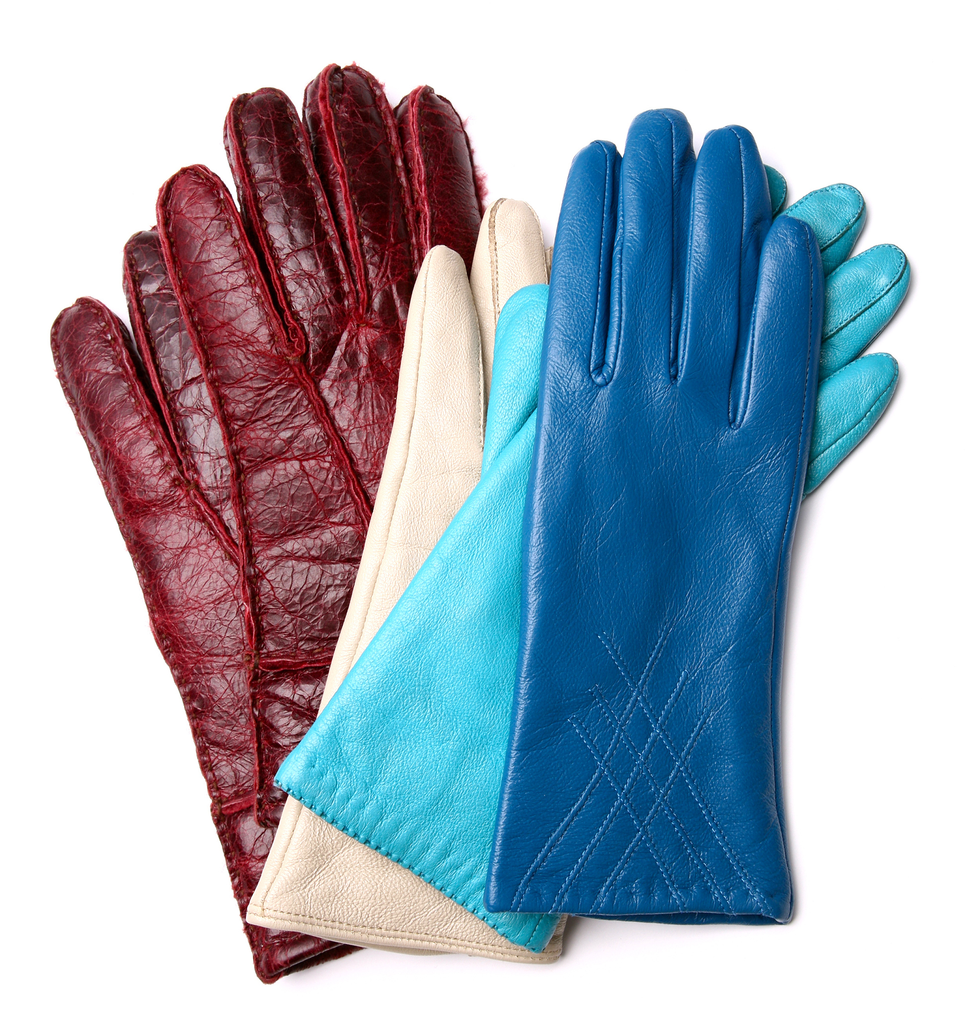 leather gloves