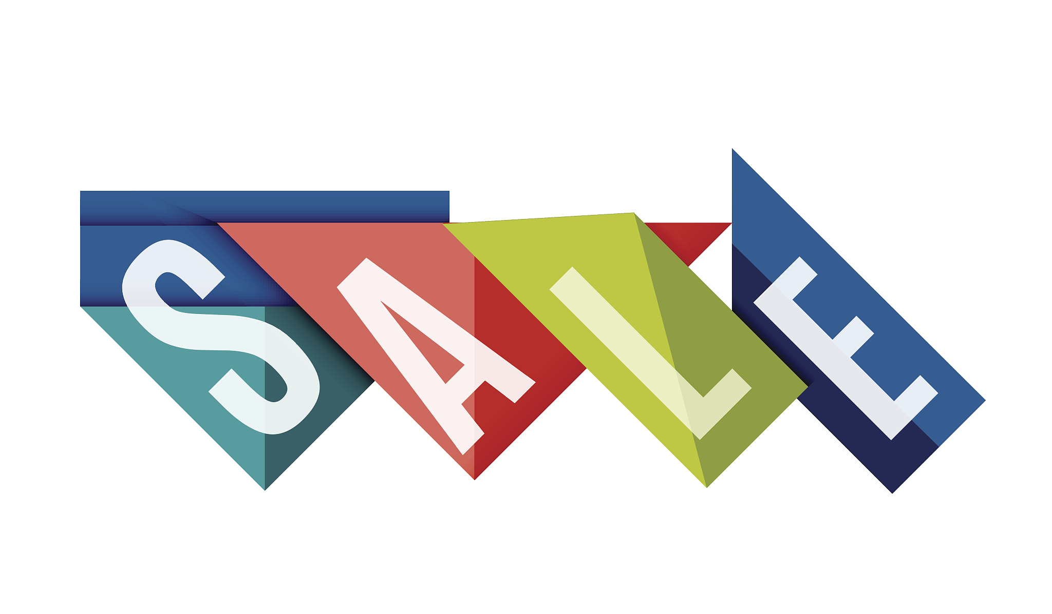 sale word label banner