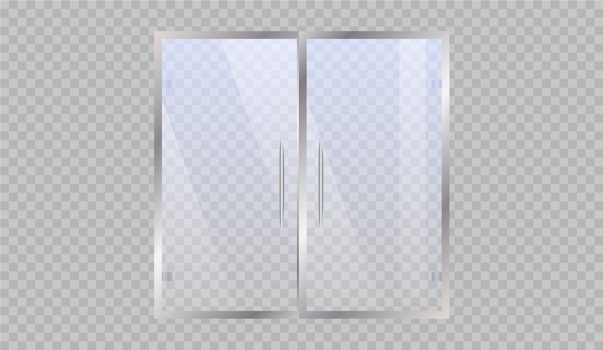 glass door