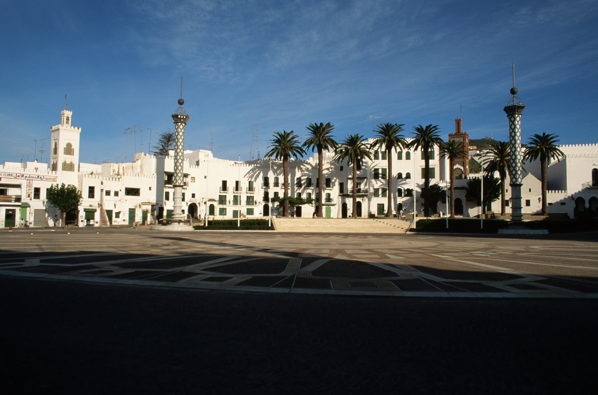 plaza in tetouan, morocco