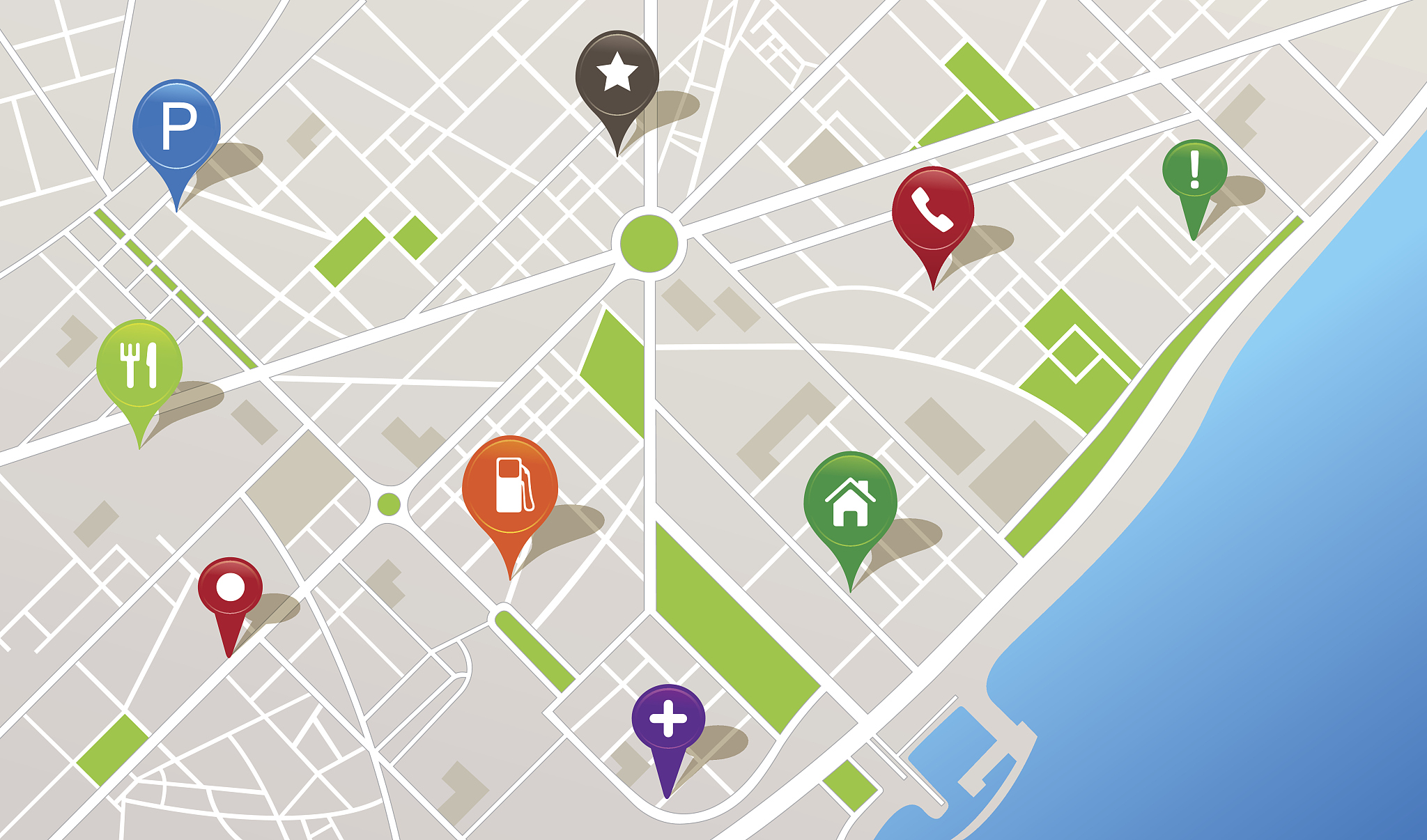 Vue中使用高德地图添加建筑名称标记