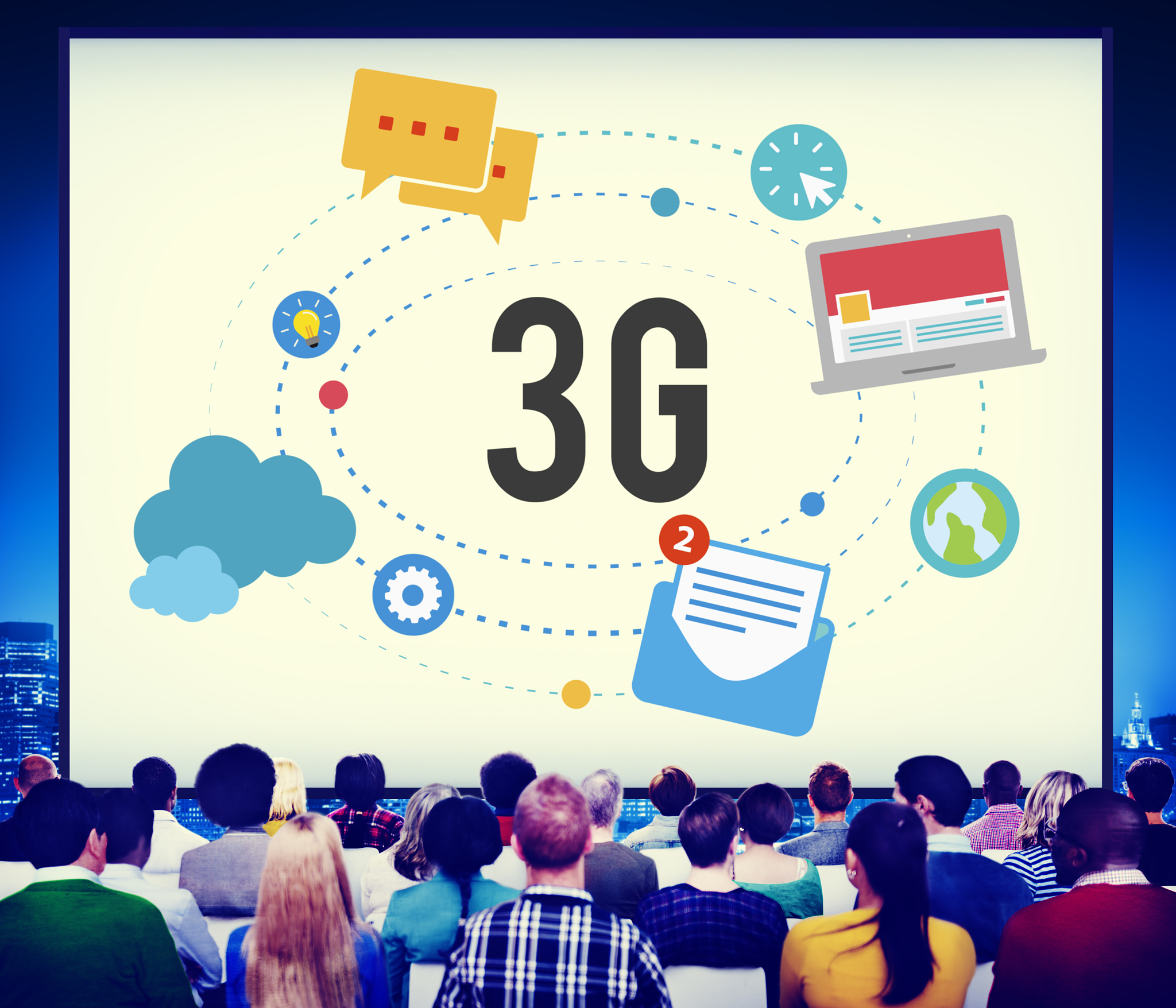 3g connection wireless telecommunications mobility concept