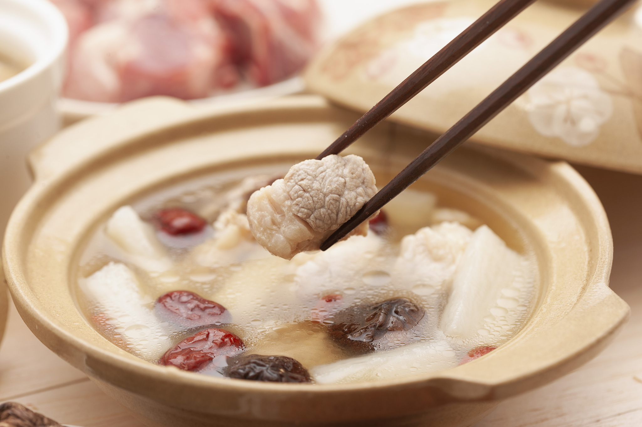药膳食补 山药排骨汤