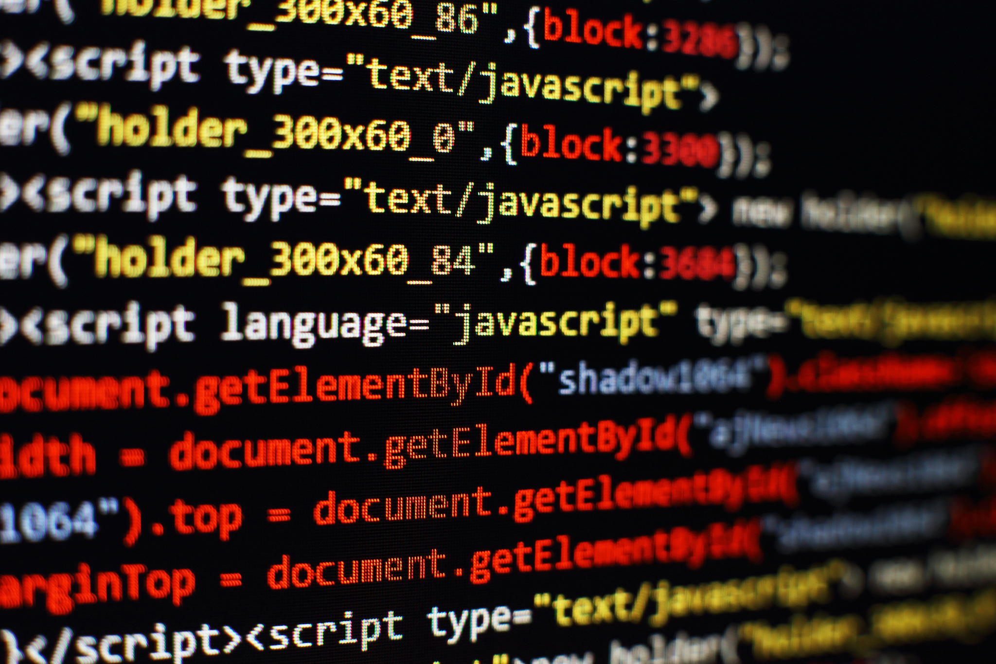 html web design code for developers and designers