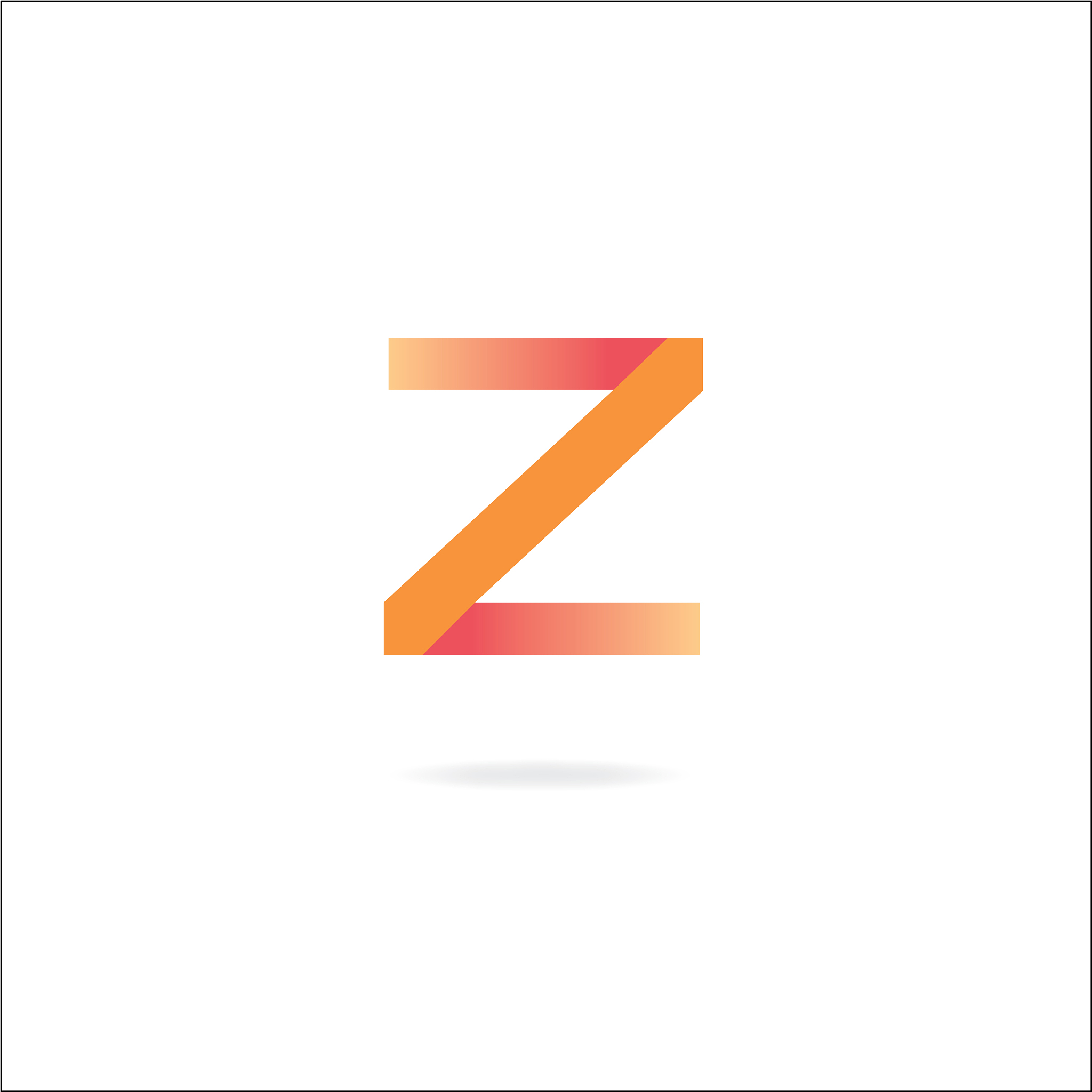 letter z logo icon design template elements