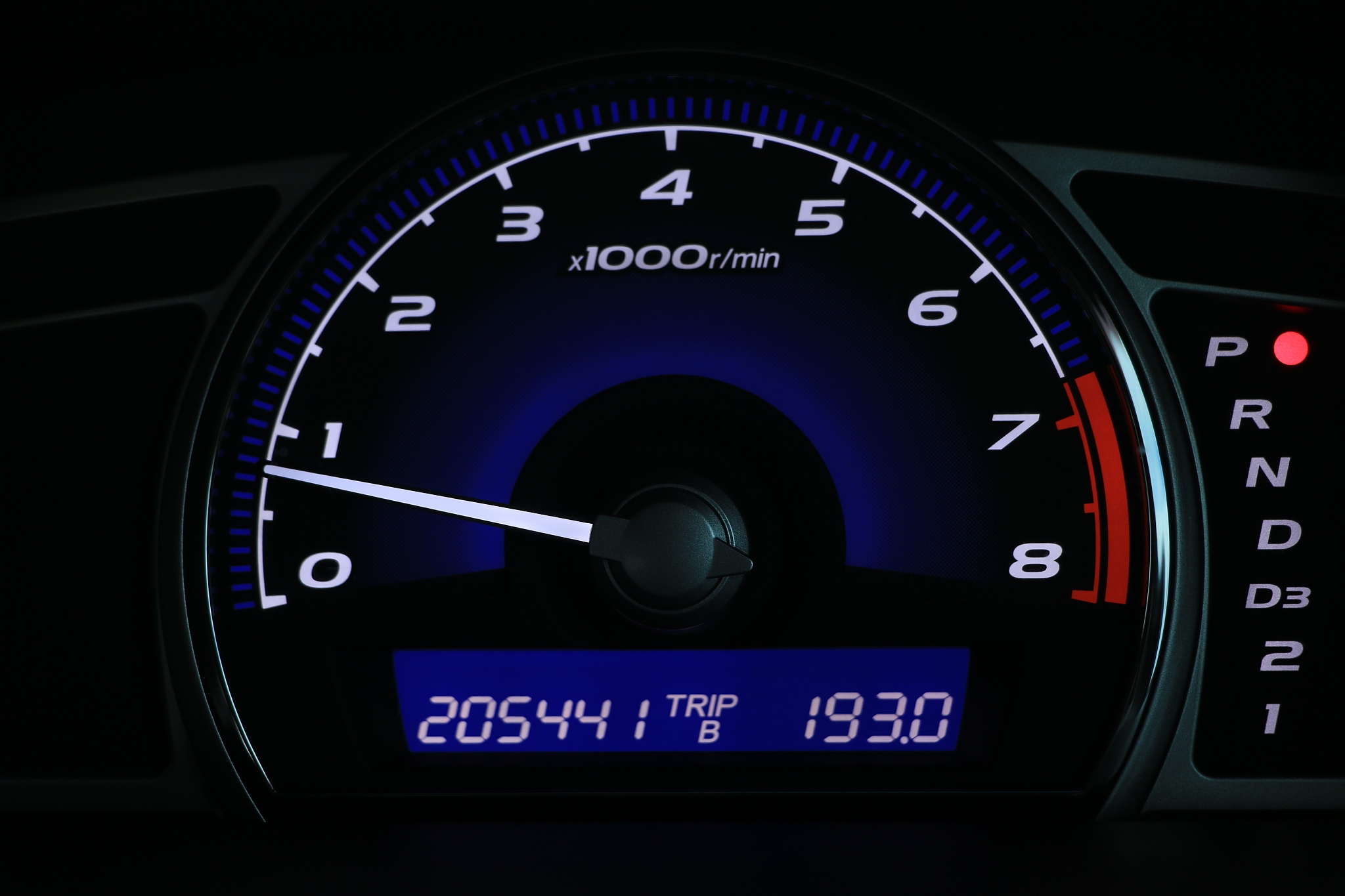 mileage car , dashboard