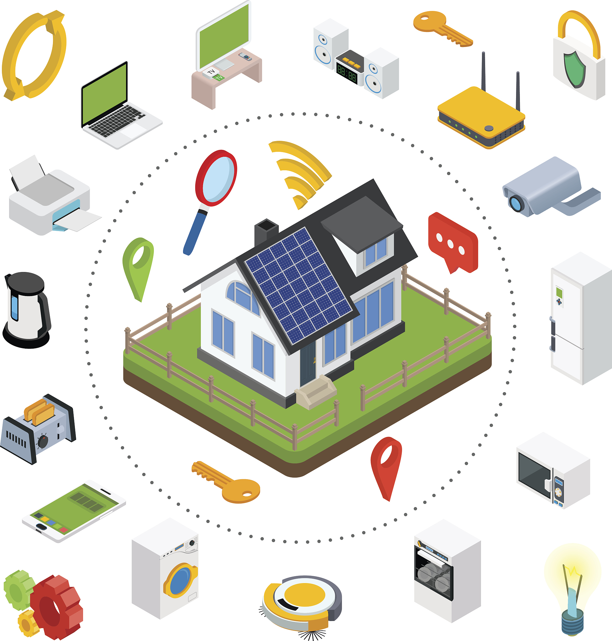 高中生通用技术代表作品：智能家居控制系统