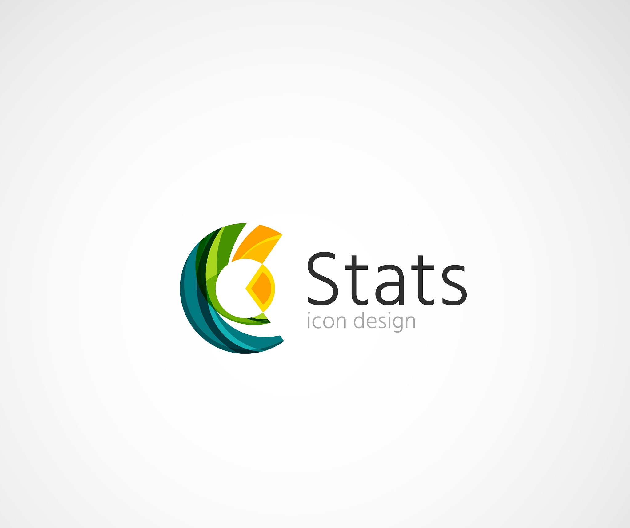 statistics company logo design