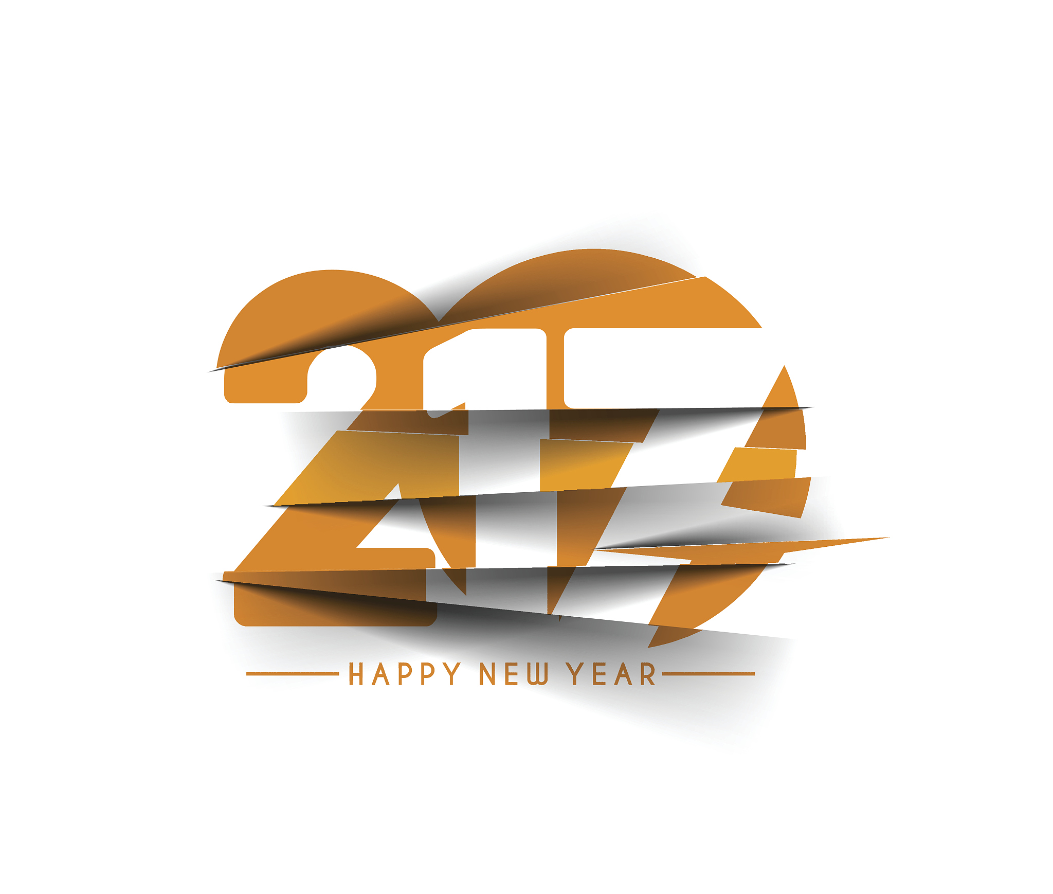 happy new year 2017 holiday vector