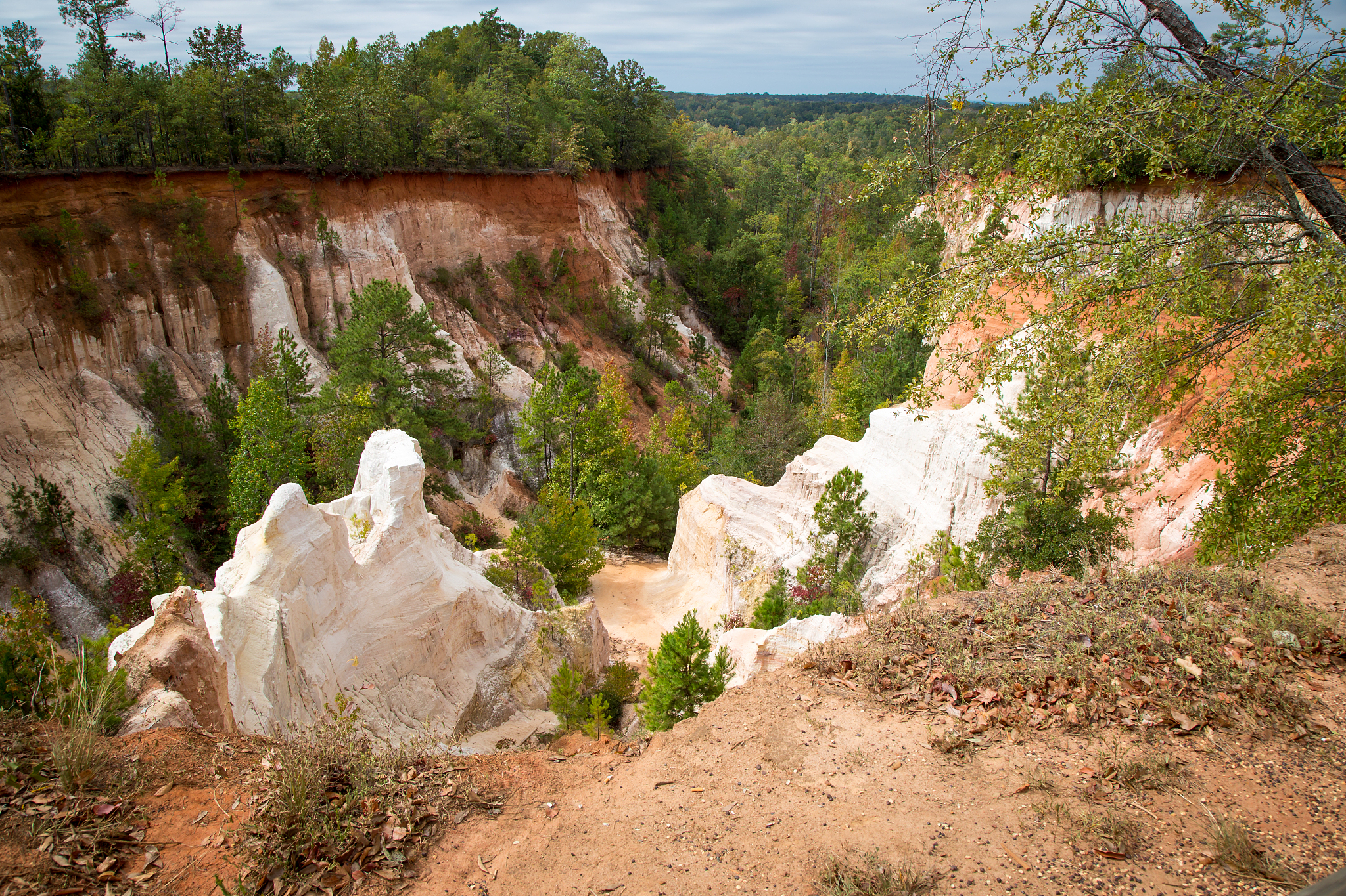 Next you follow the serpentine of the Ardèche river to Pont D’Arc where the water’s torrents etched an iconic natural stone arch in the limestone 中文翻译