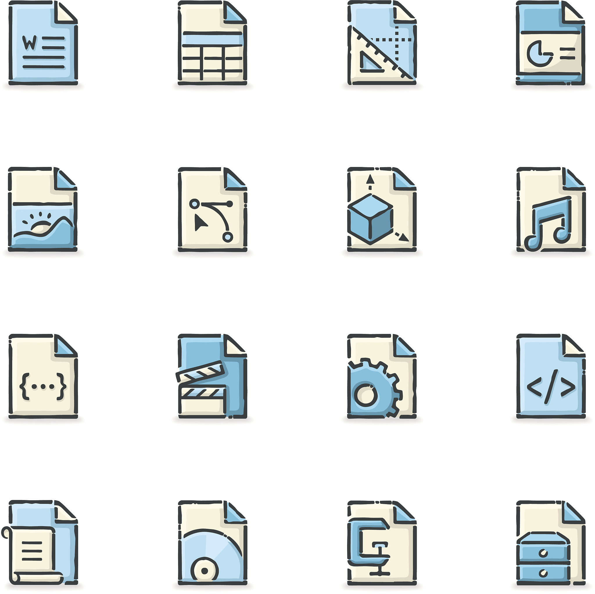 如何用符号画出 Windows 资源管理器界面？