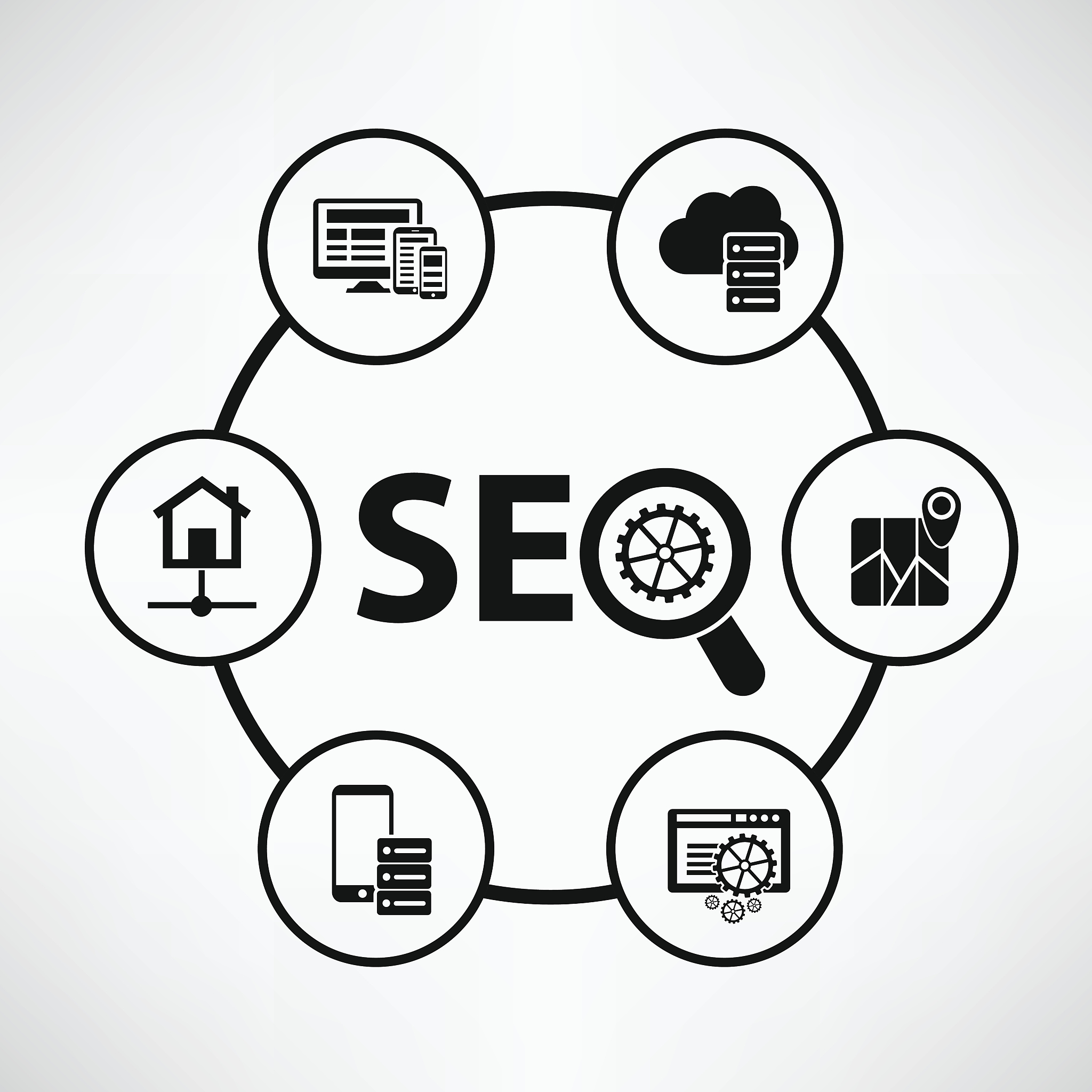 seo info graphic design,clean vector