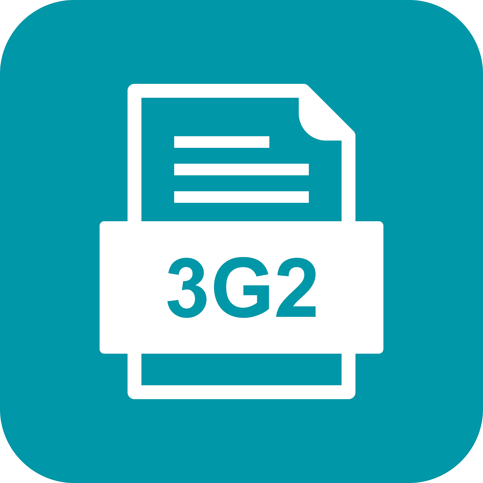 3g2 file document icon