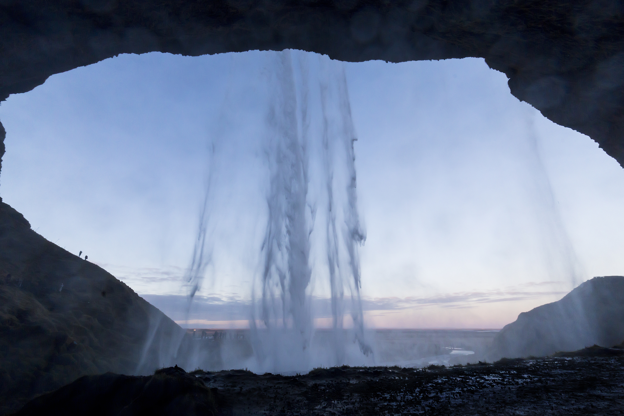 waterfall in iceland