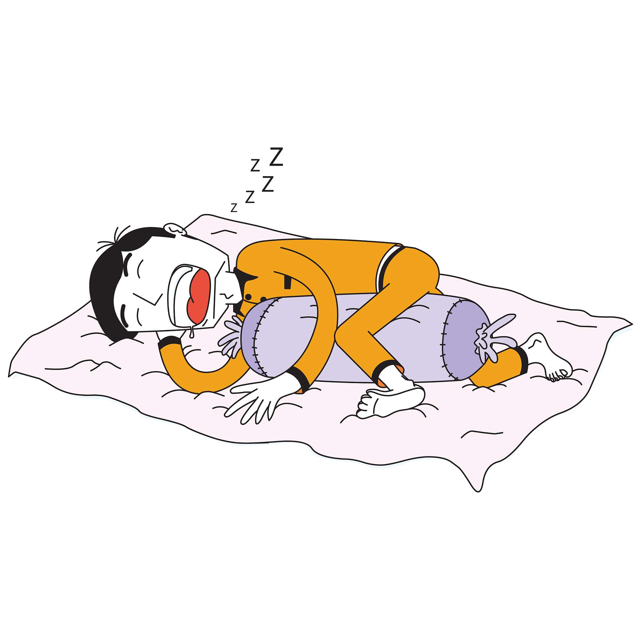 侧睡：睡眠姿势的健康选择