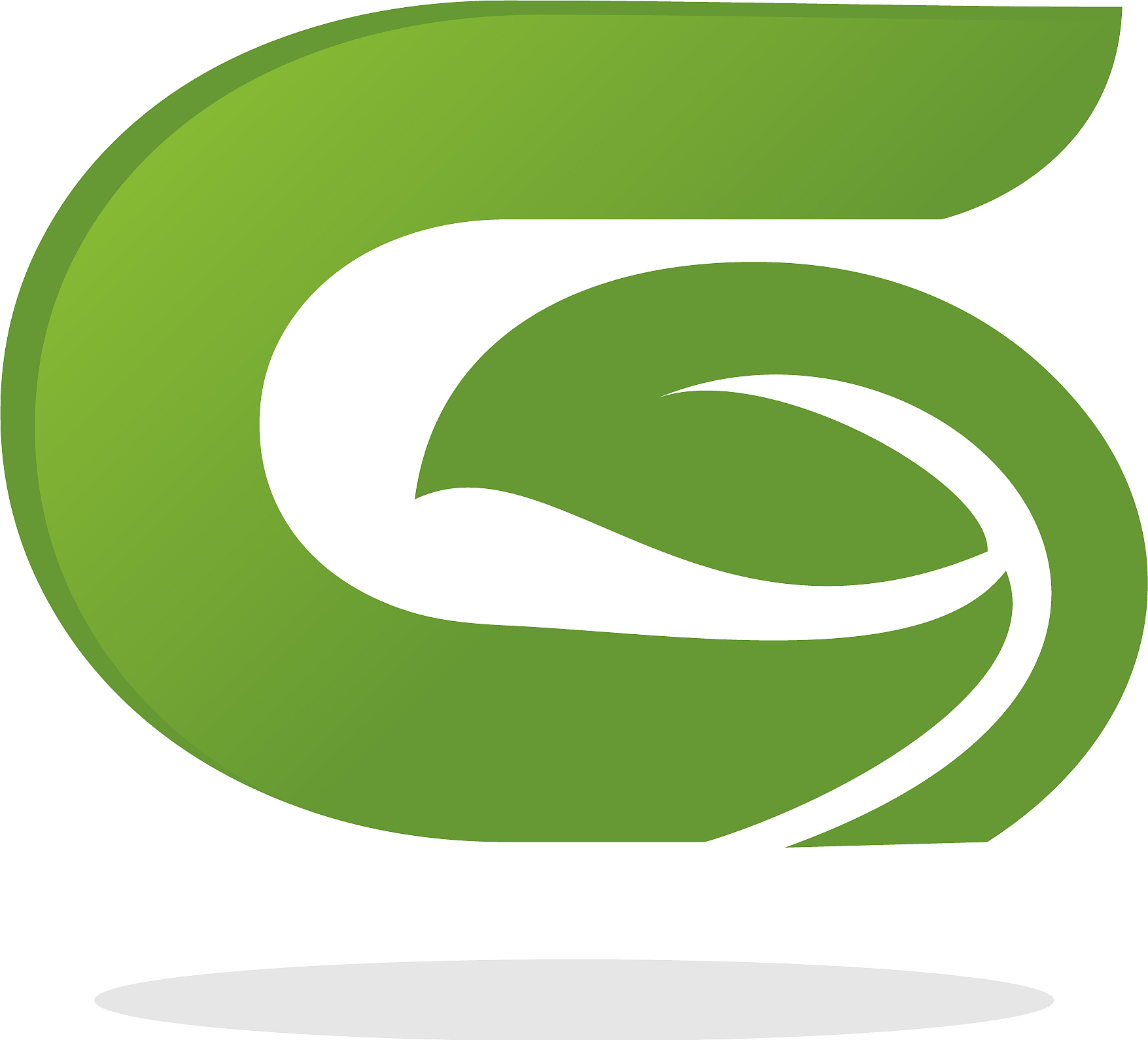 letter g leaf logo