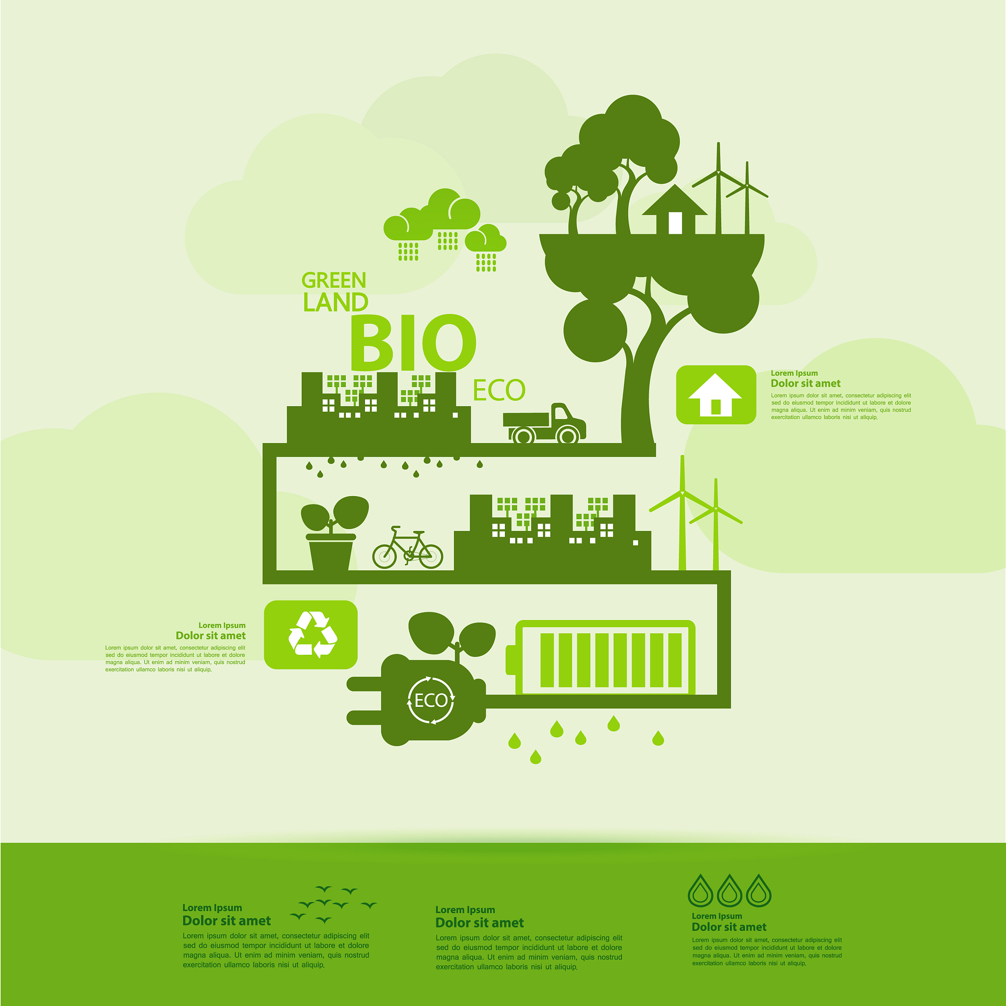 save the world together green ecology