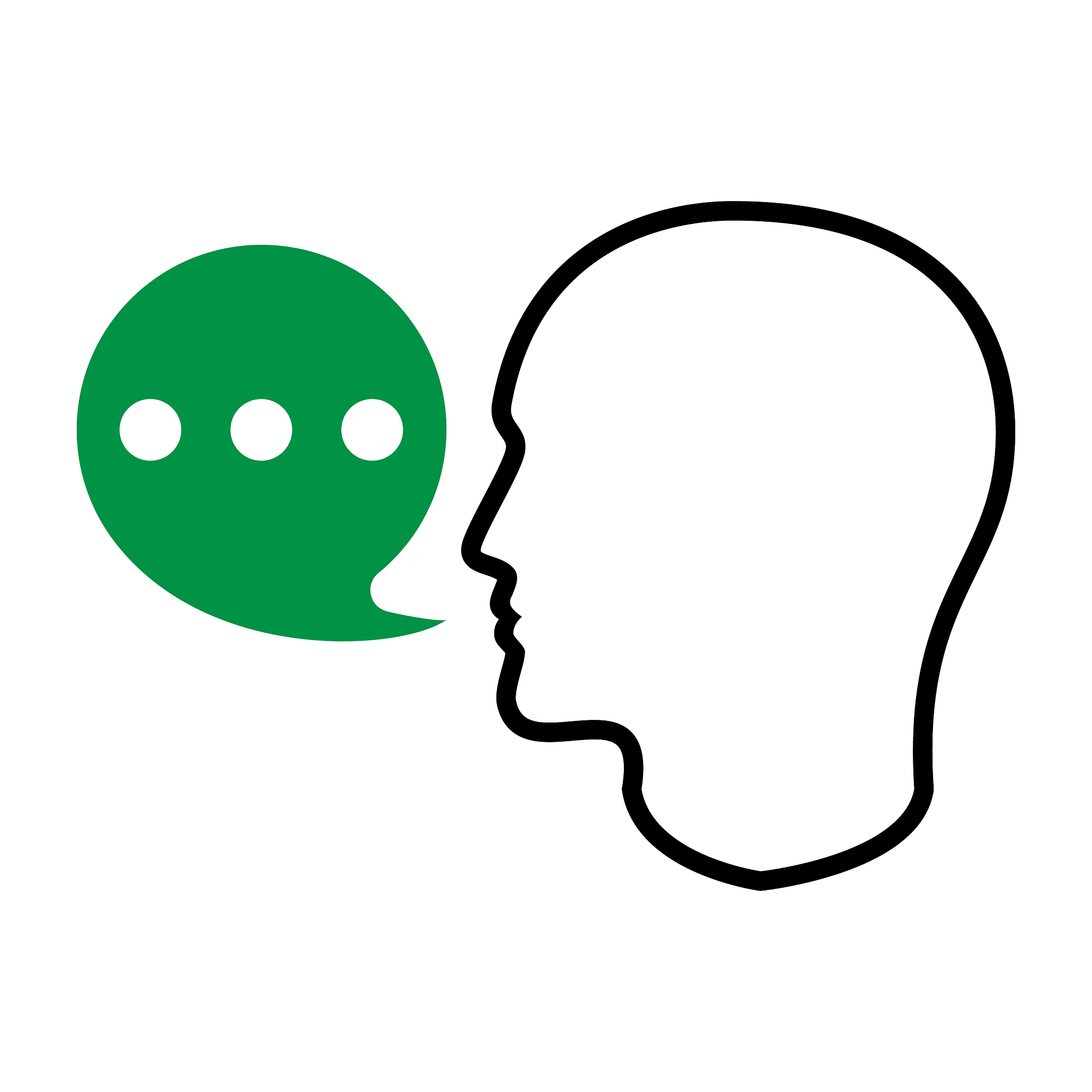 speaking head