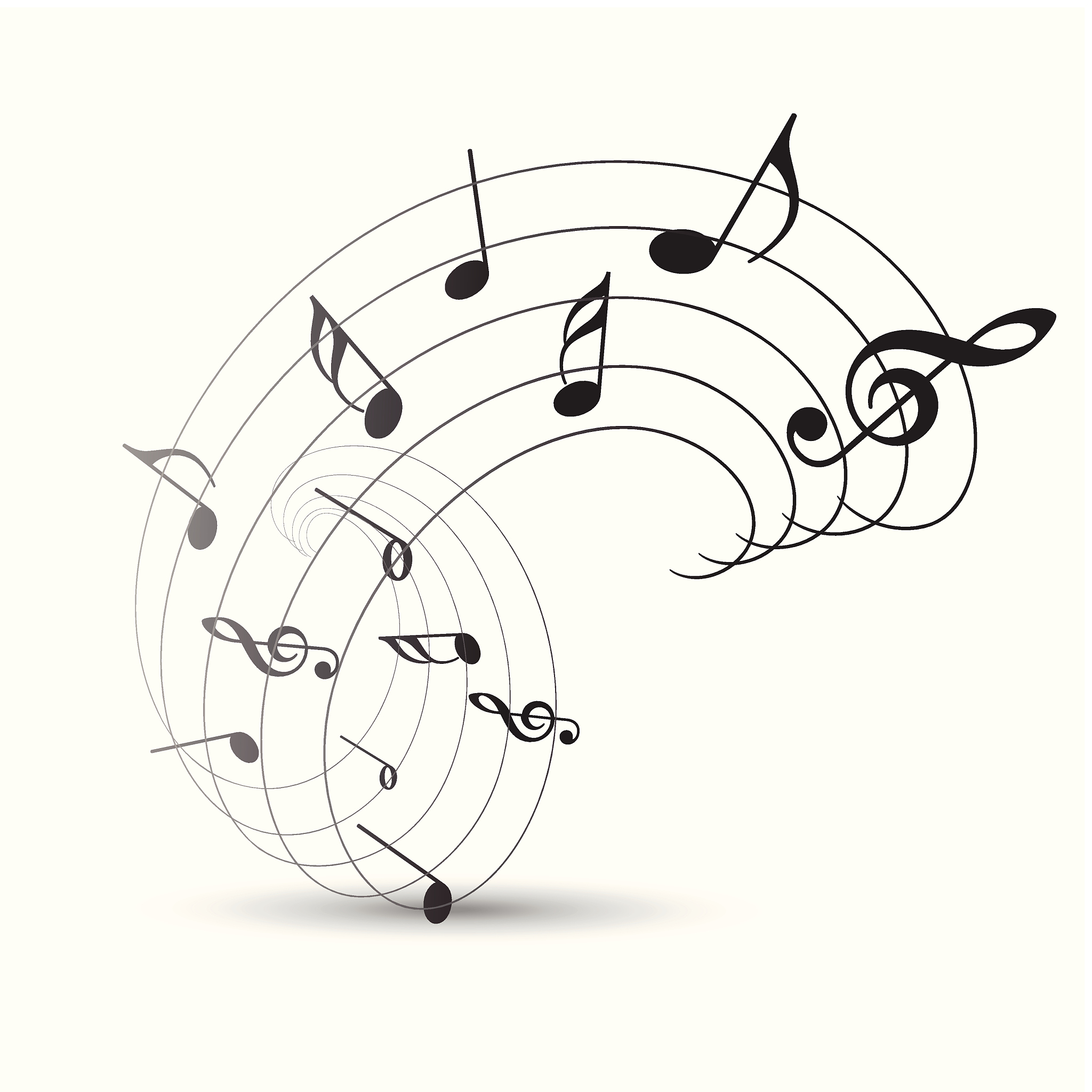 vector music note