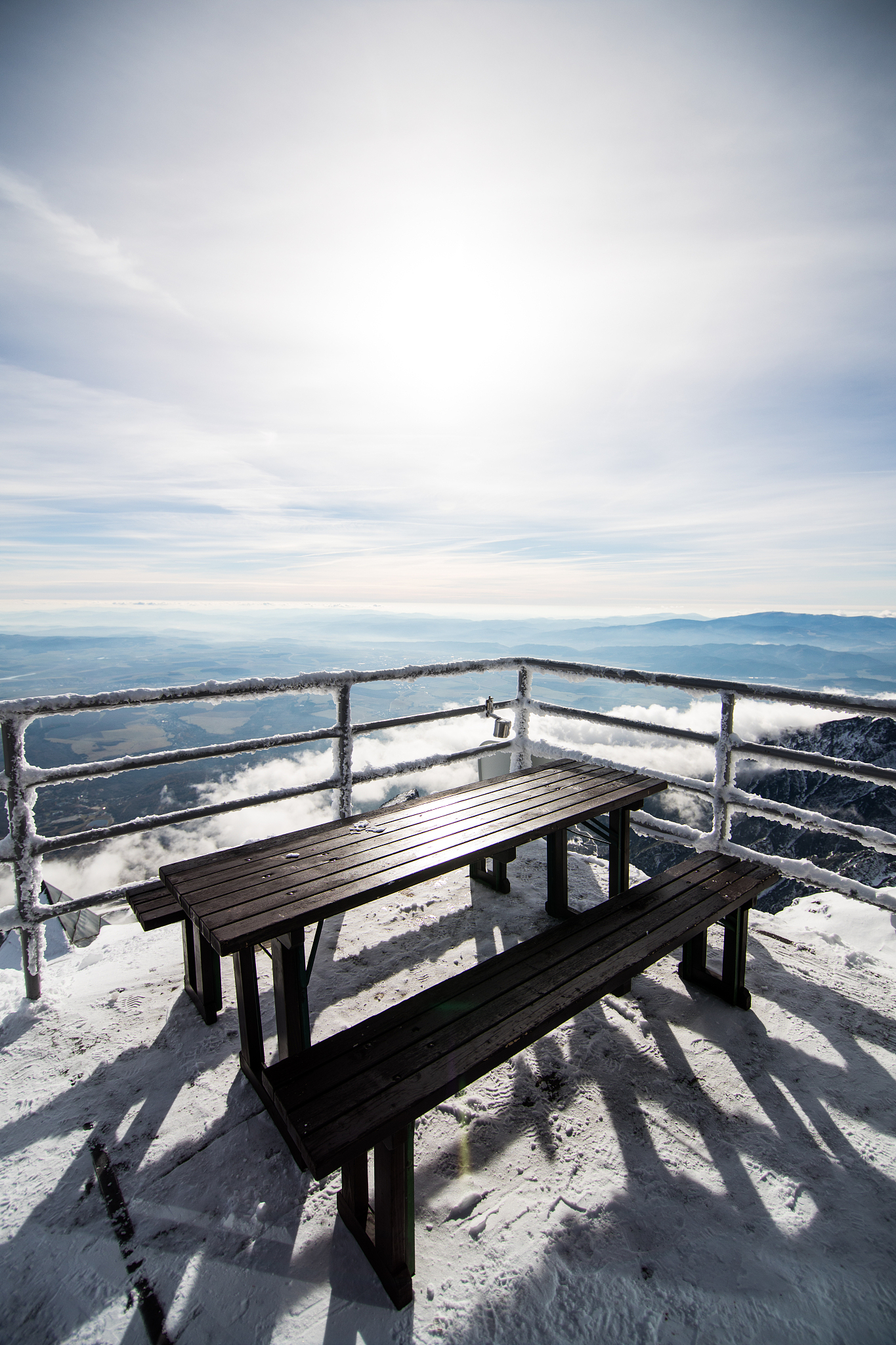 winter in high tatras mountains. high tatry. slovakia. vysoke ta