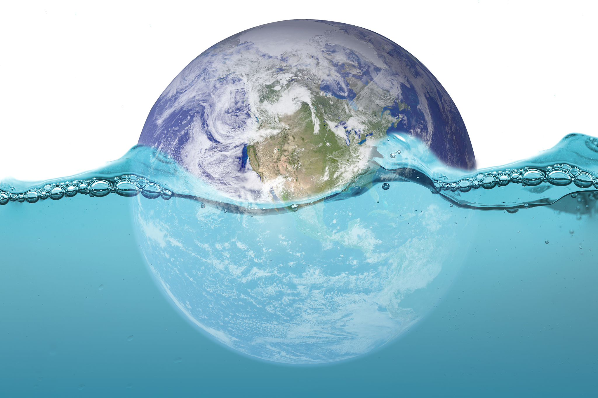 translate Chinese into English 水资源是维持生命体生存和社会可持续发展不可或缺的重要资源水资源可包括蓝水和绿水。蓝水是储存在河流、湖泊、含水层和水库中的地表水和地下水可以提取供人类使用绿水是指来自降水的非径流部分它短暂地储存在土壤中最后通过蒸发和蒸腾作用回到大气中。气候变化加剧了陆气交互过程的时空变异性人类活动则通过改变下垫面覆被状况改变了水文循环过程和能量收支过程加