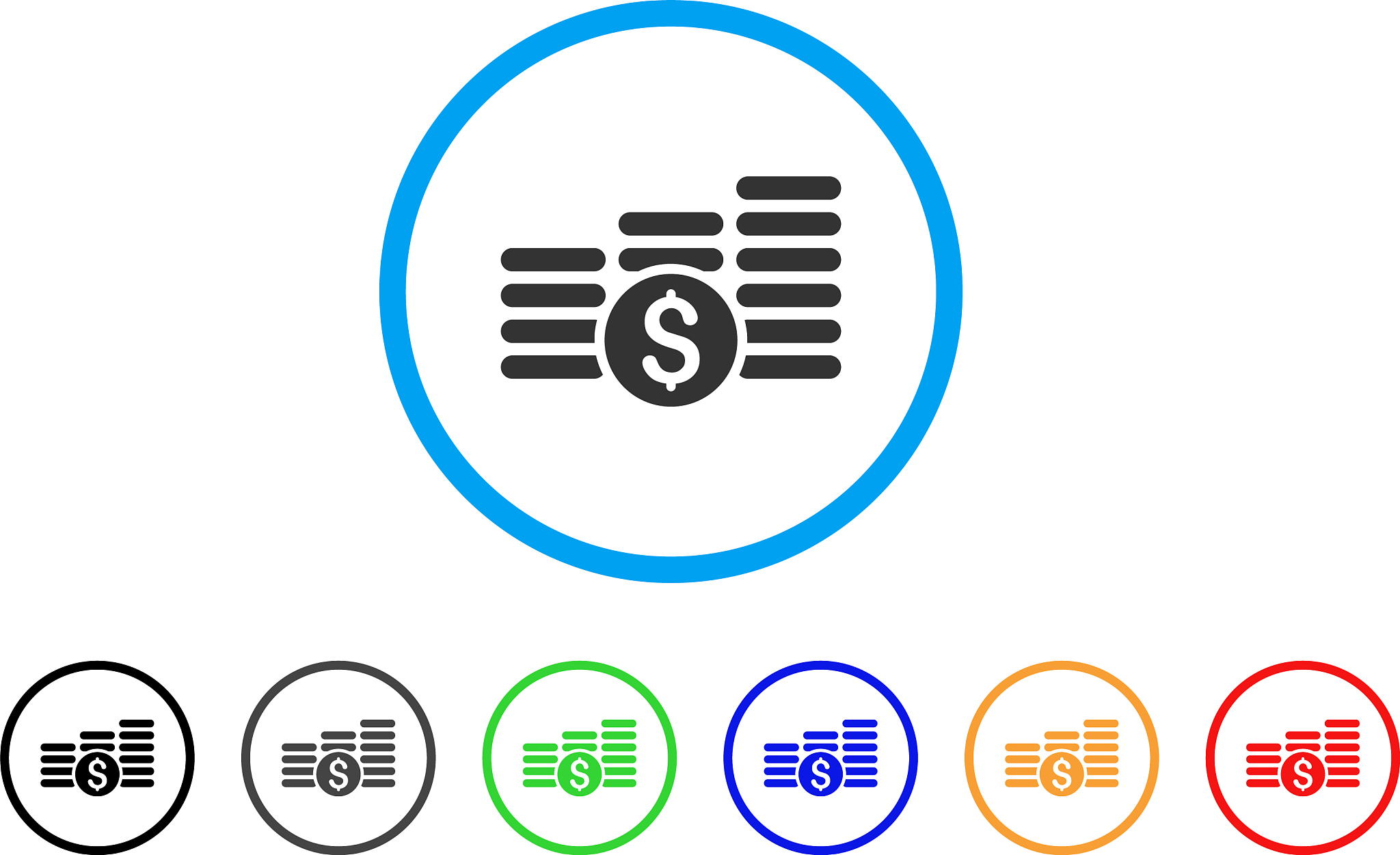 finances rounded icon