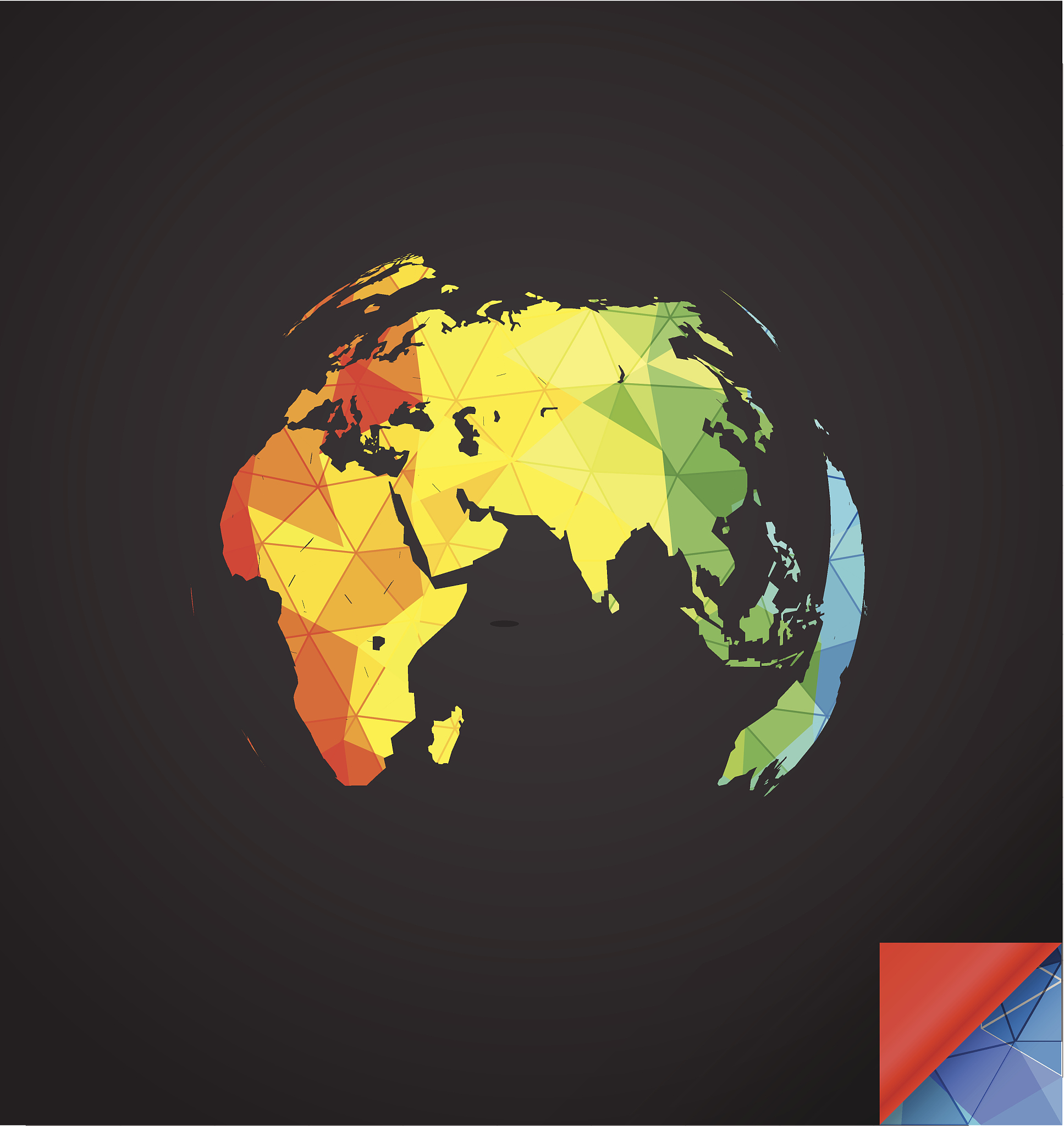 world map infographic template