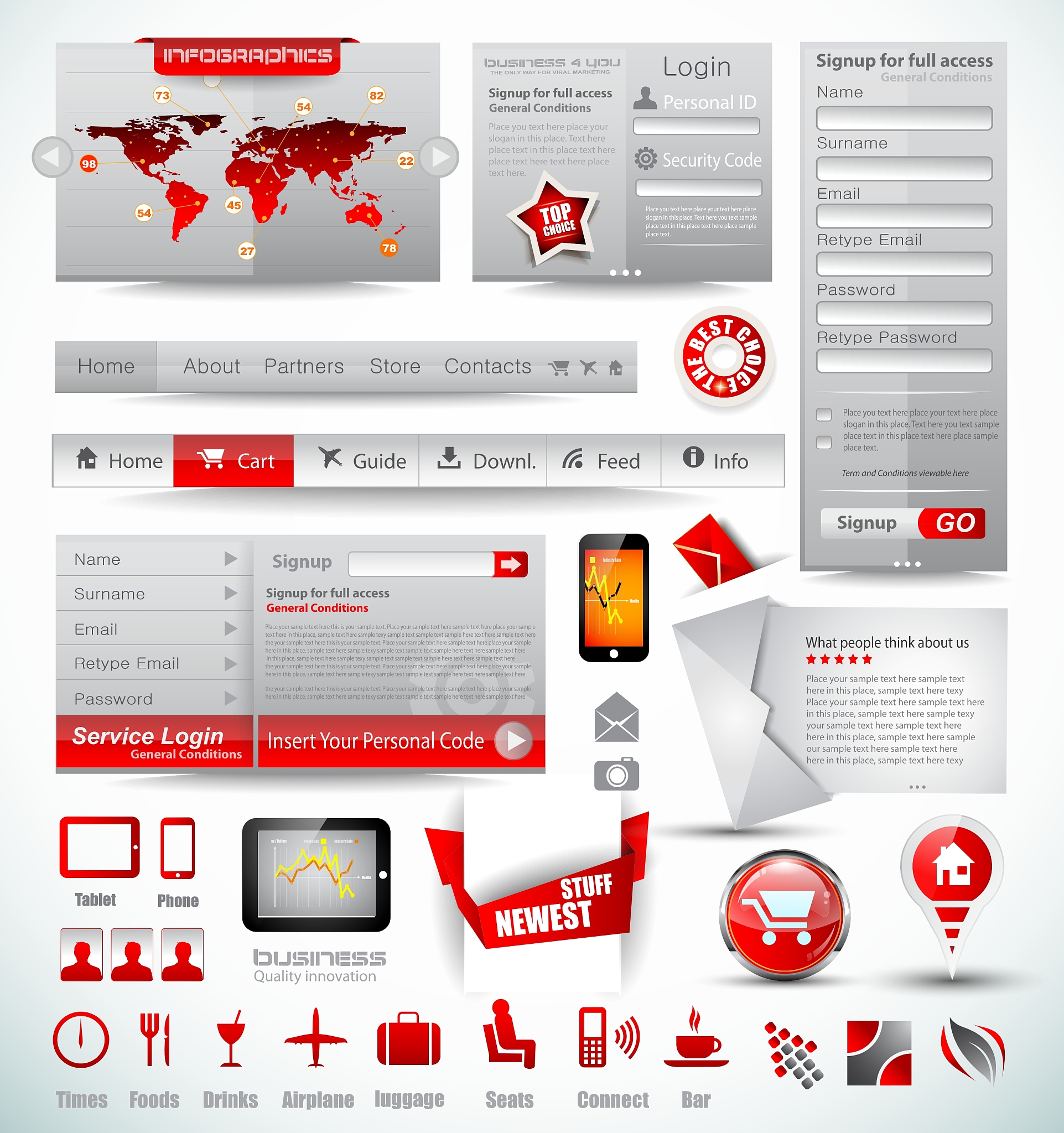 website template