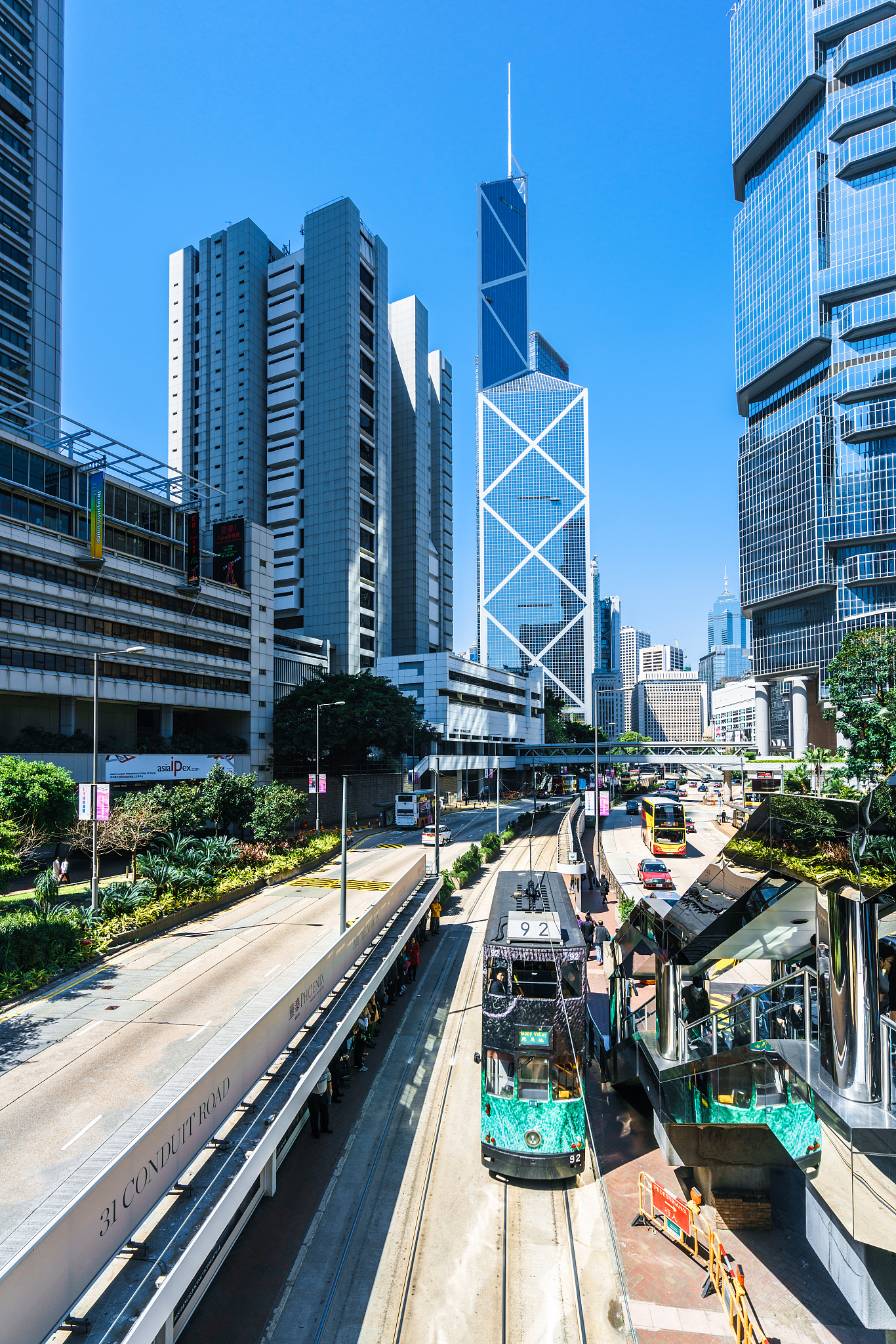 hong kong street scene