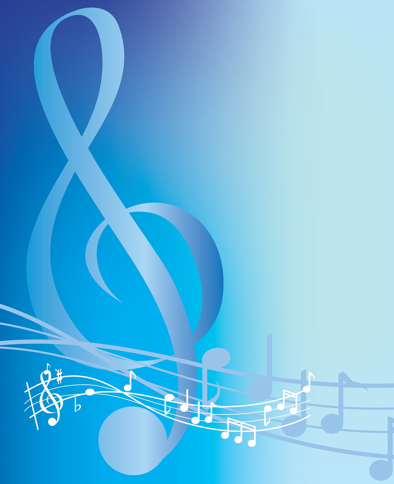 music note background
