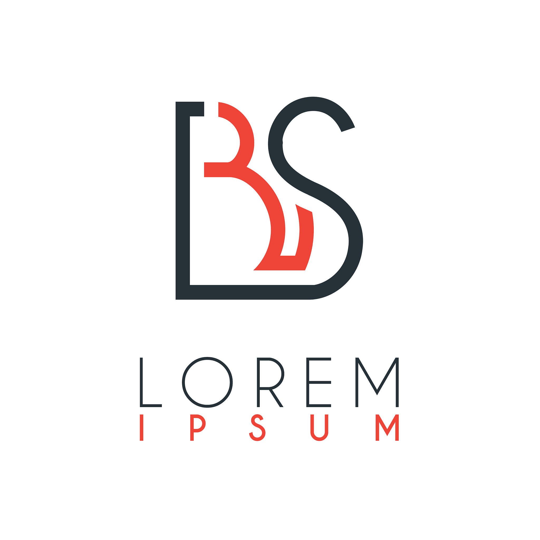 the logo between letter b and letter s or bs