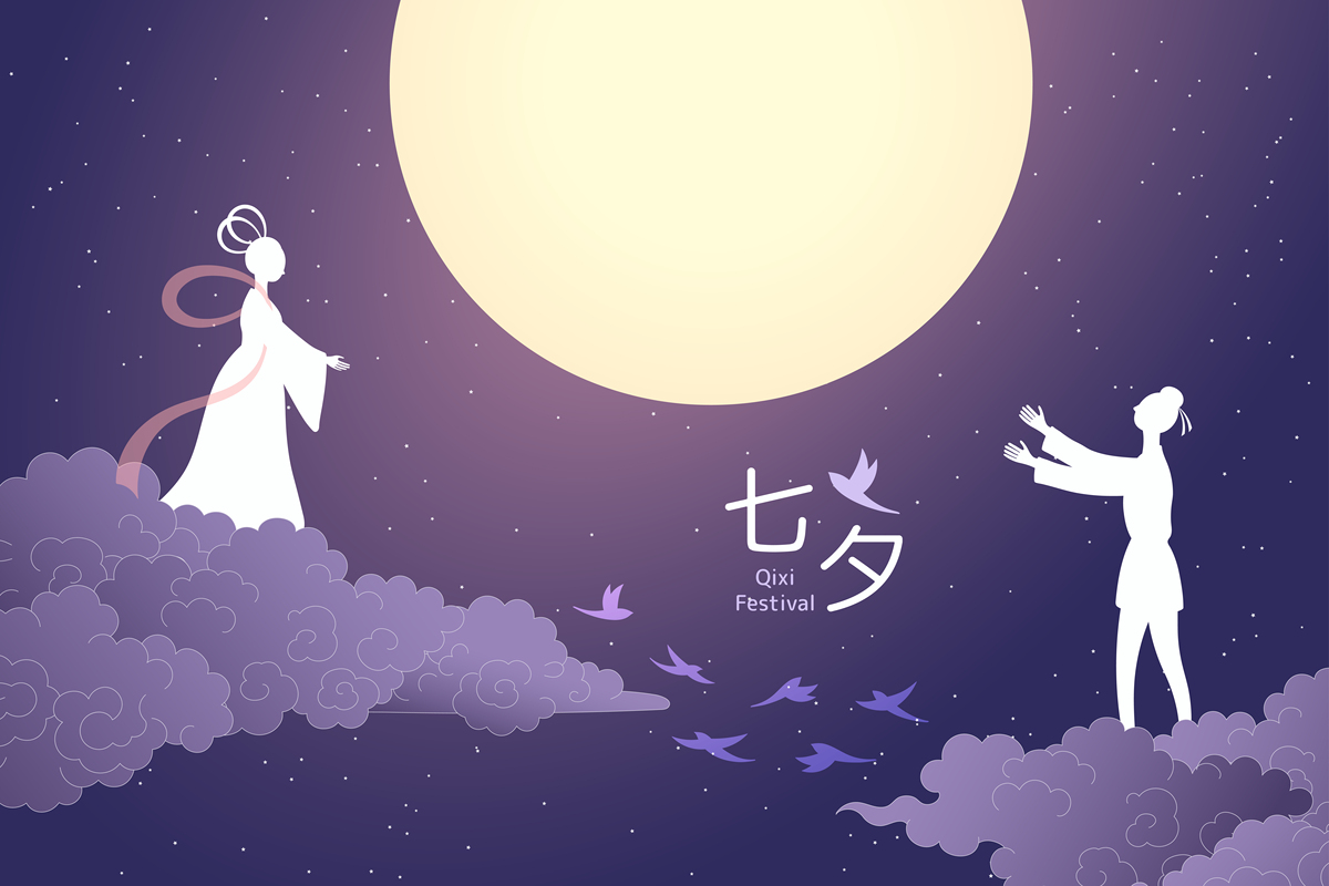 写一段七夕祝福的小作文