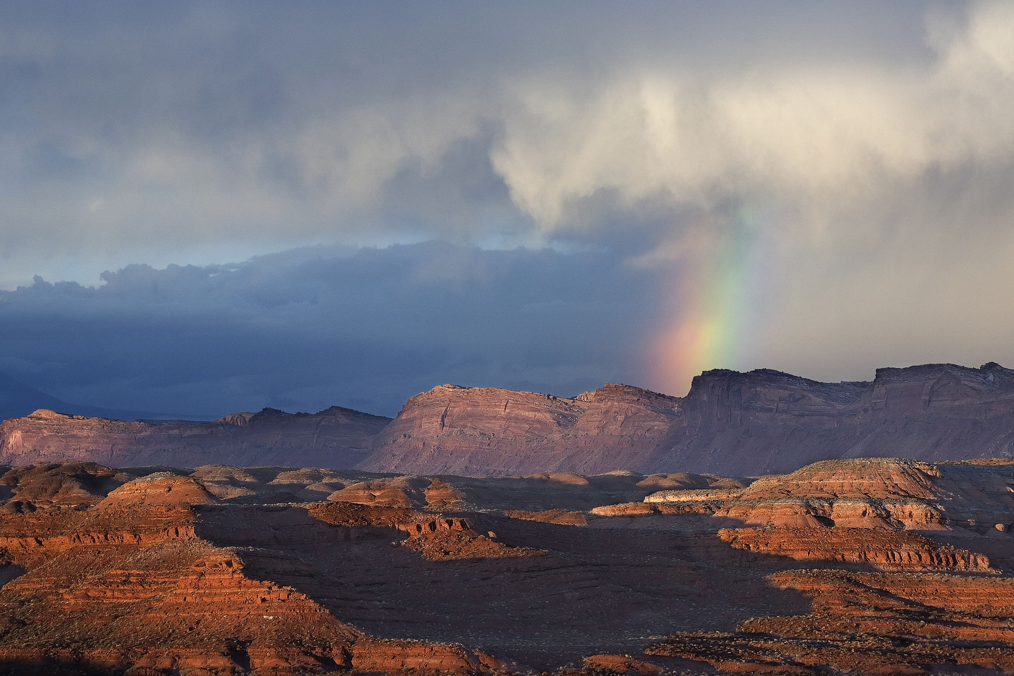 red rainbow
