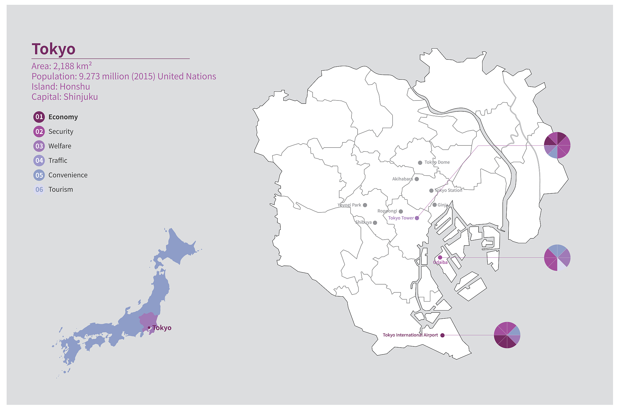 vector eps of japan map. asia country map.