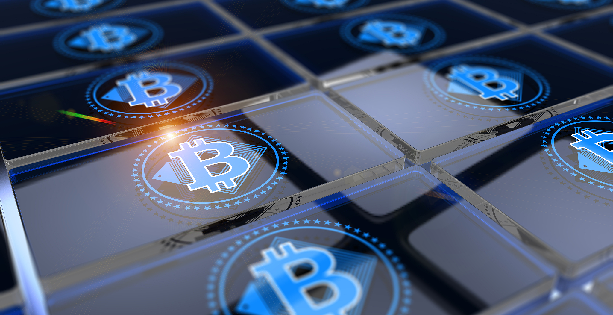 blockchain bitcoin cryptocurrency symbol