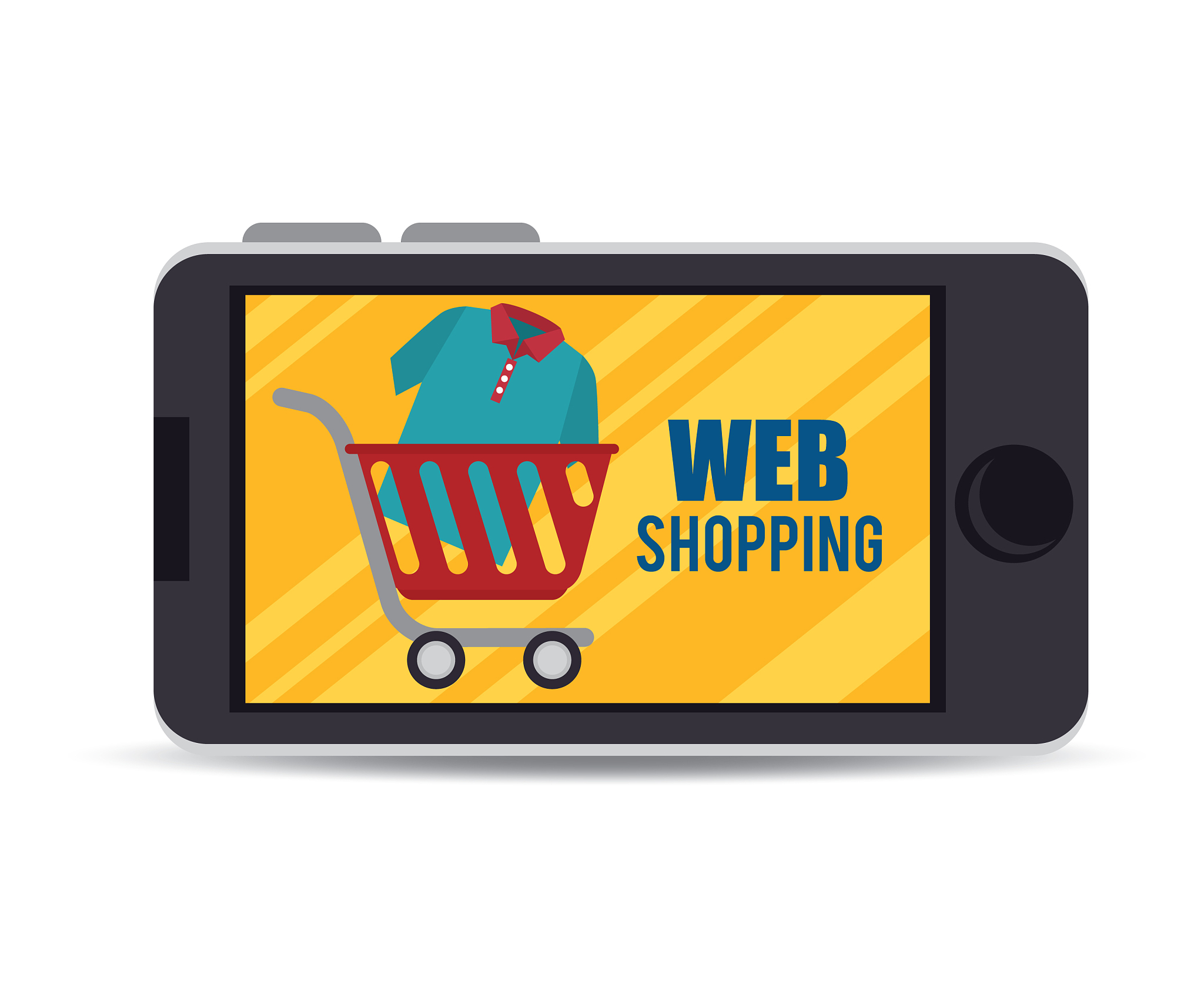 web shopping marketing icon