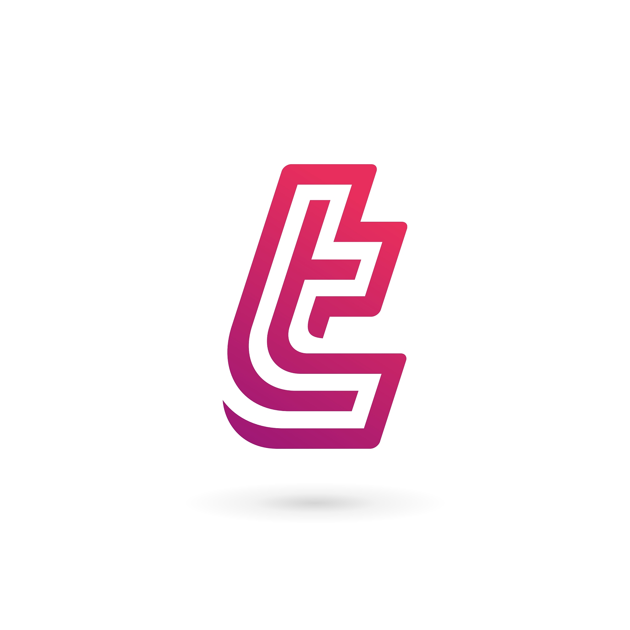letter t logo icon design template elements