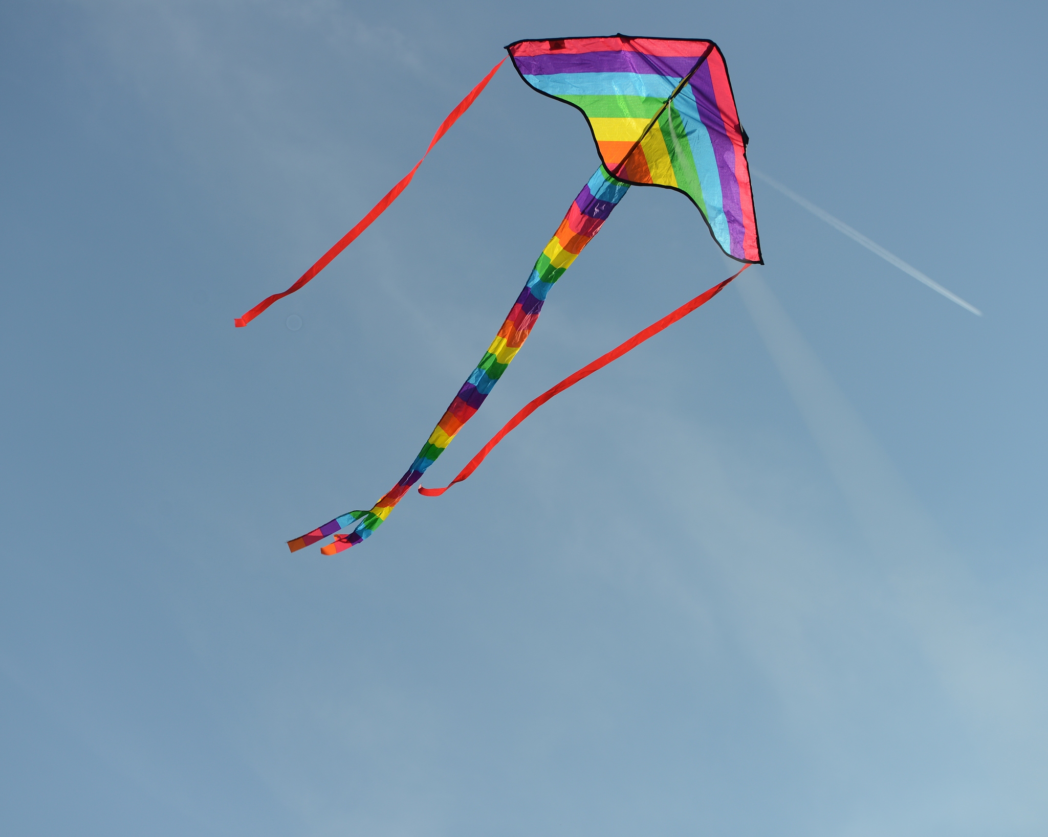 colorful kite in sky