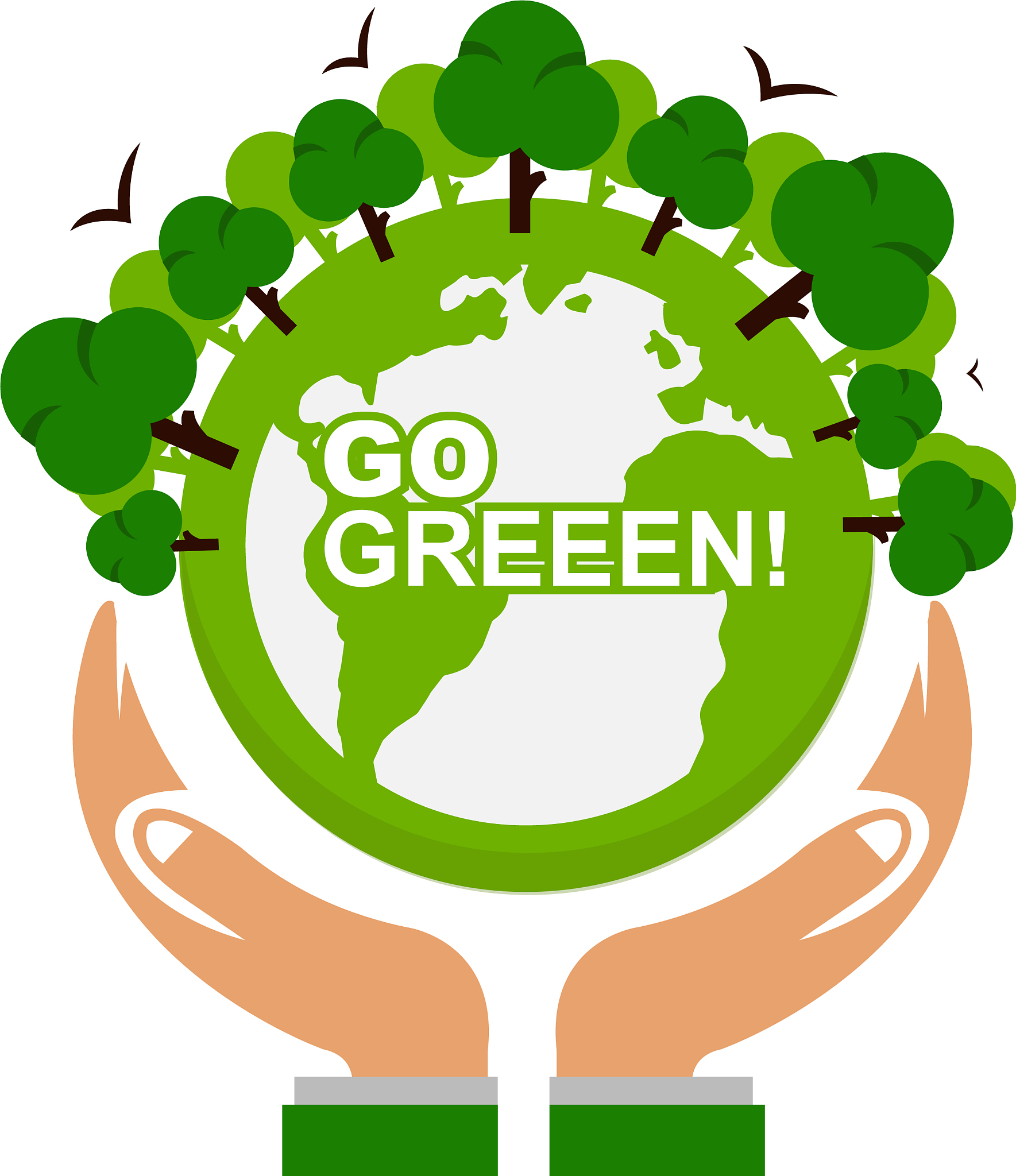 save planet go green
