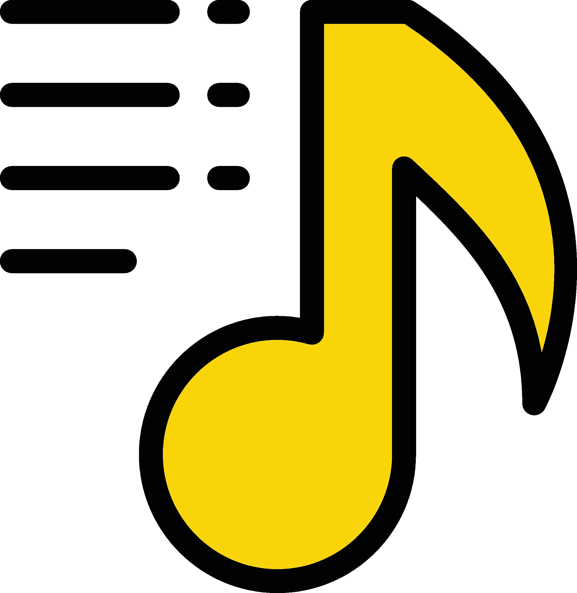 music list