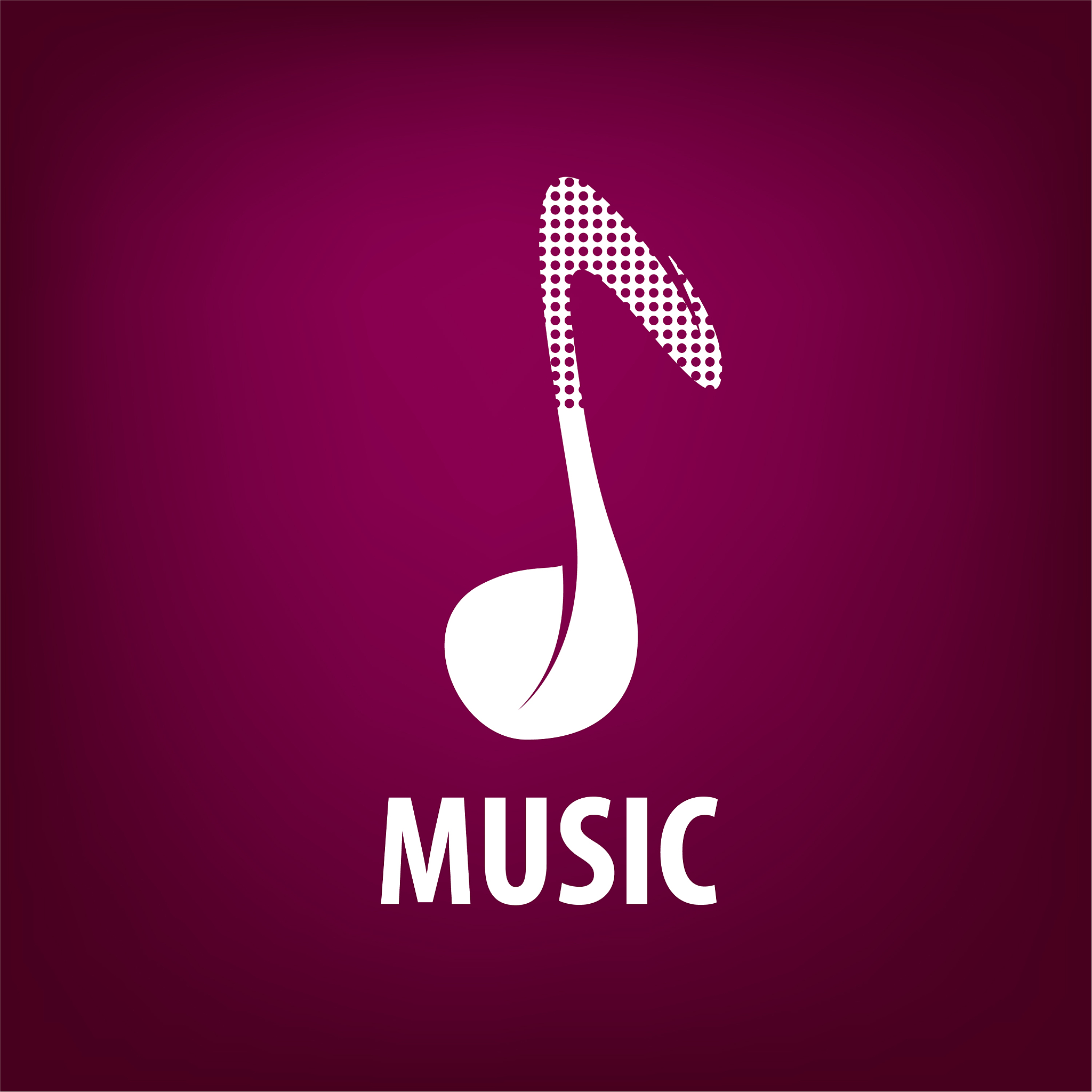 logo music
