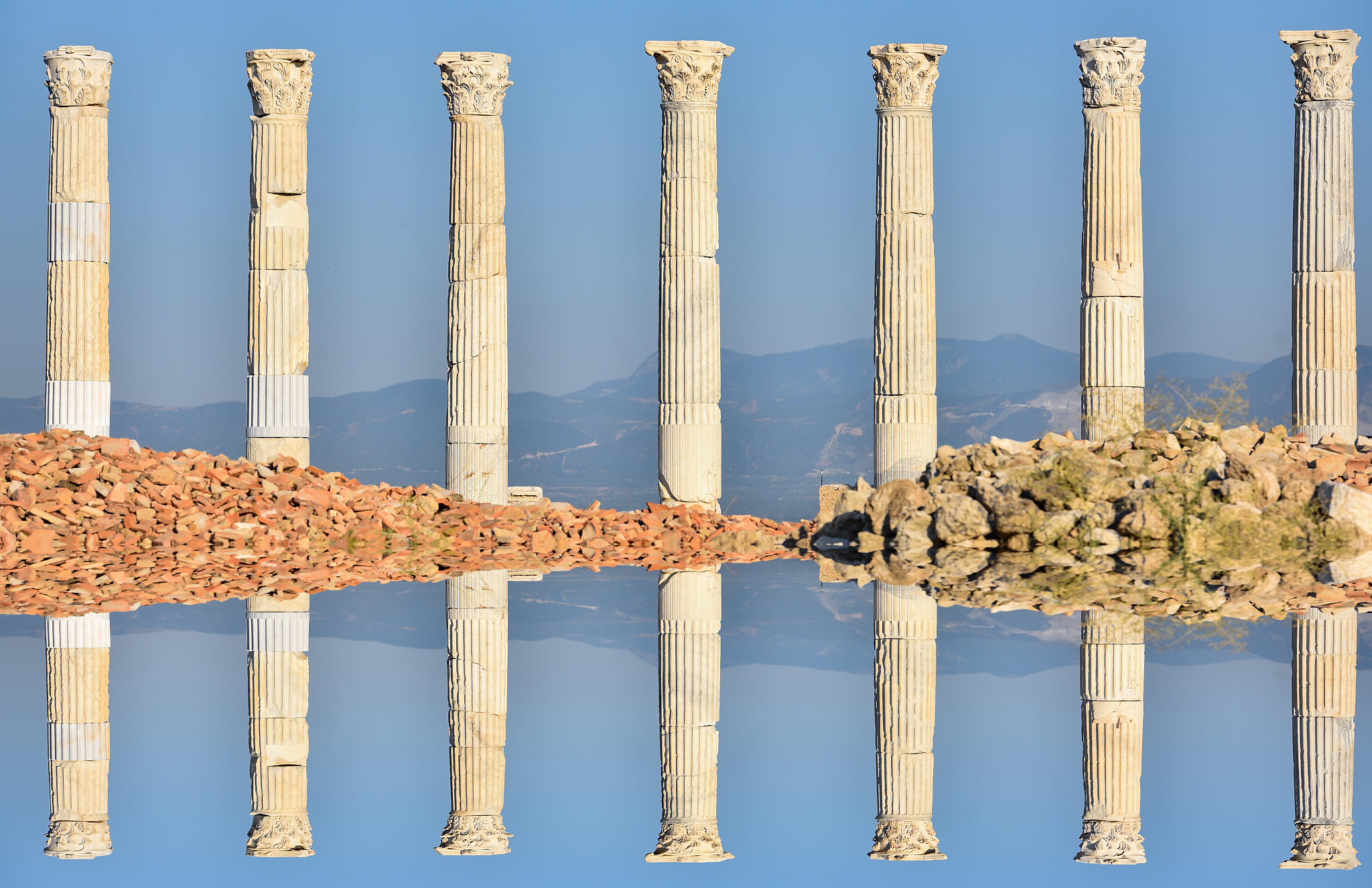 historical column posts