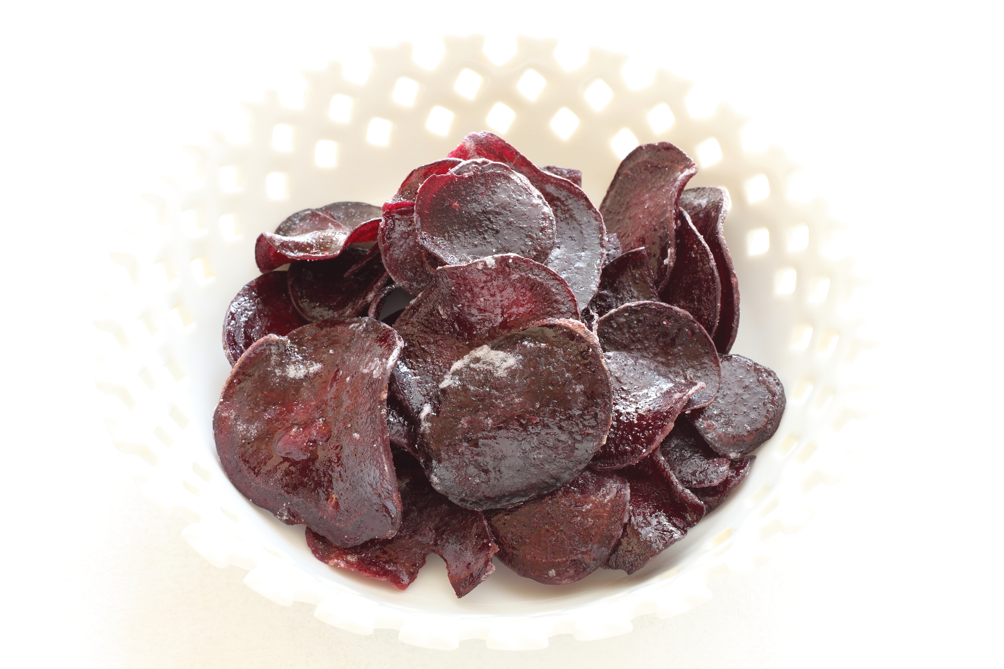purple sweet potato chips