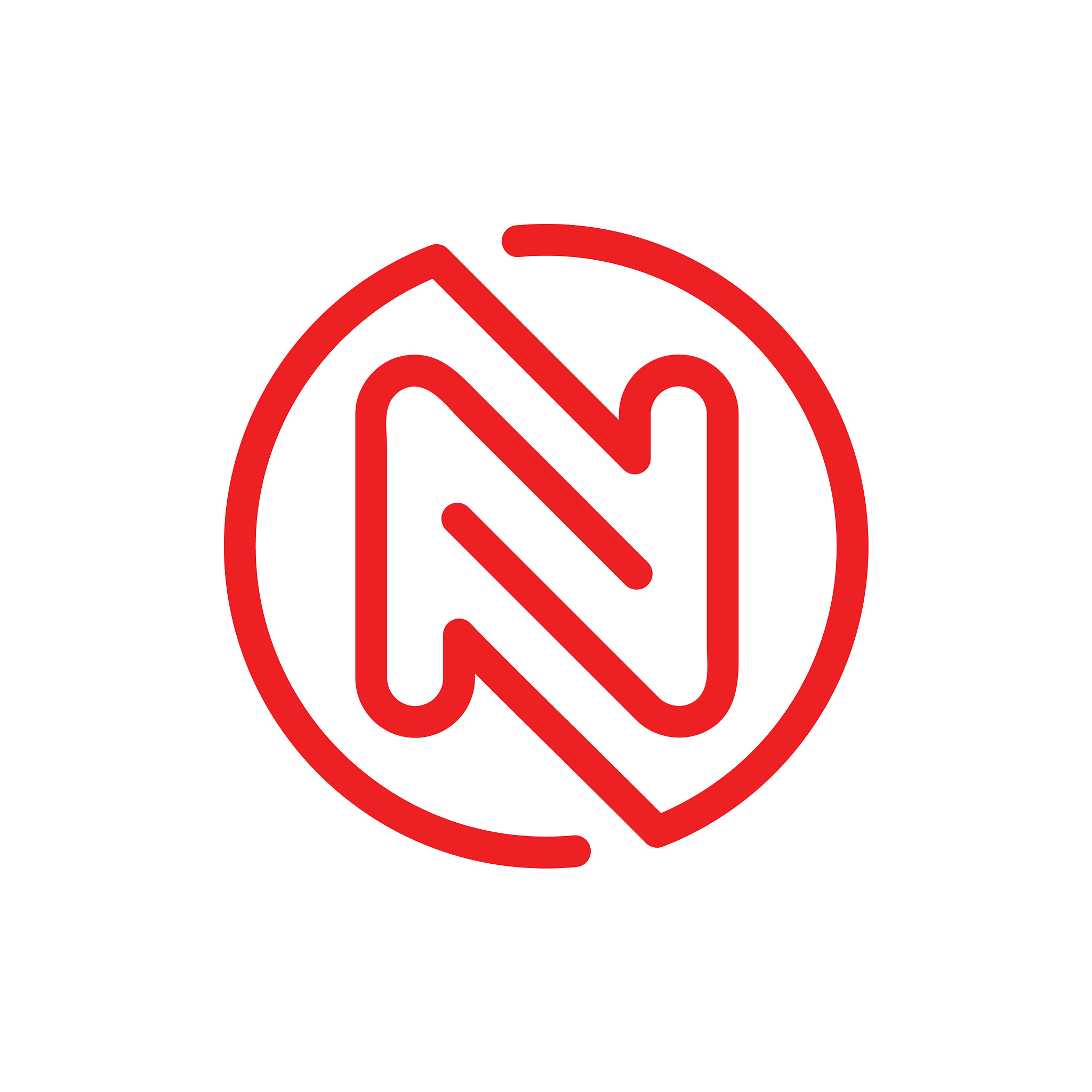 logo letter n
