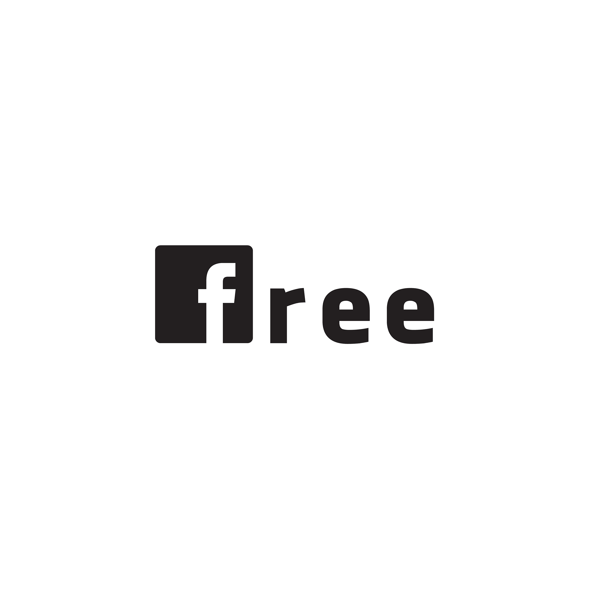 free text icon design